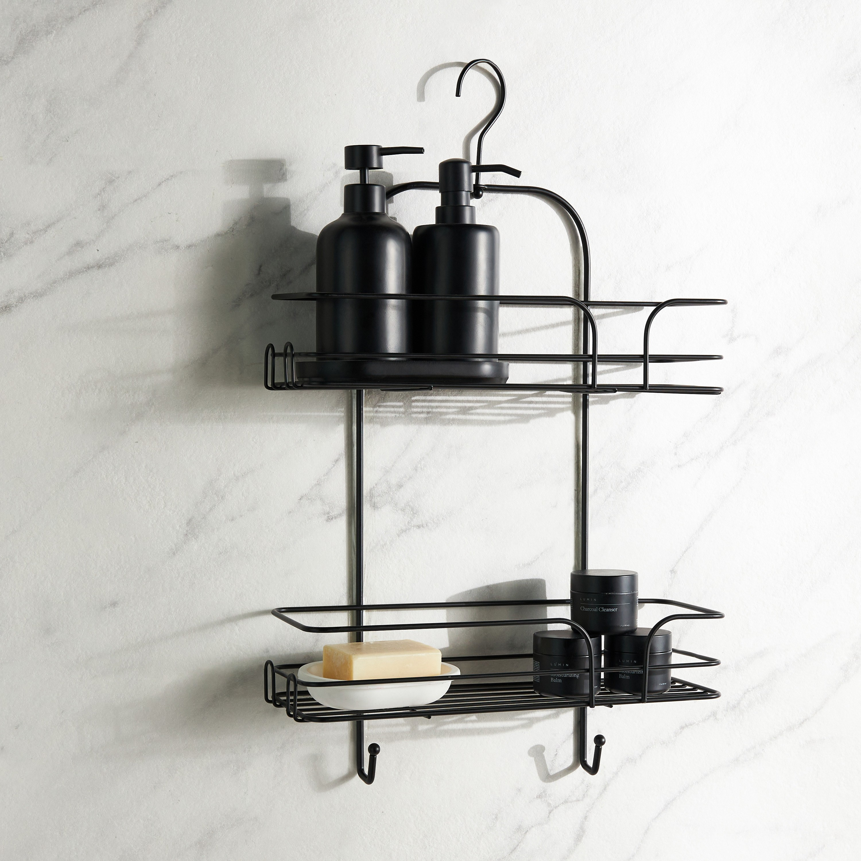 Atlantic 2-Tier Shower Caddy-household-bathandlaundry-bathroomorganizing-showerfixturesandcaddies-image-1