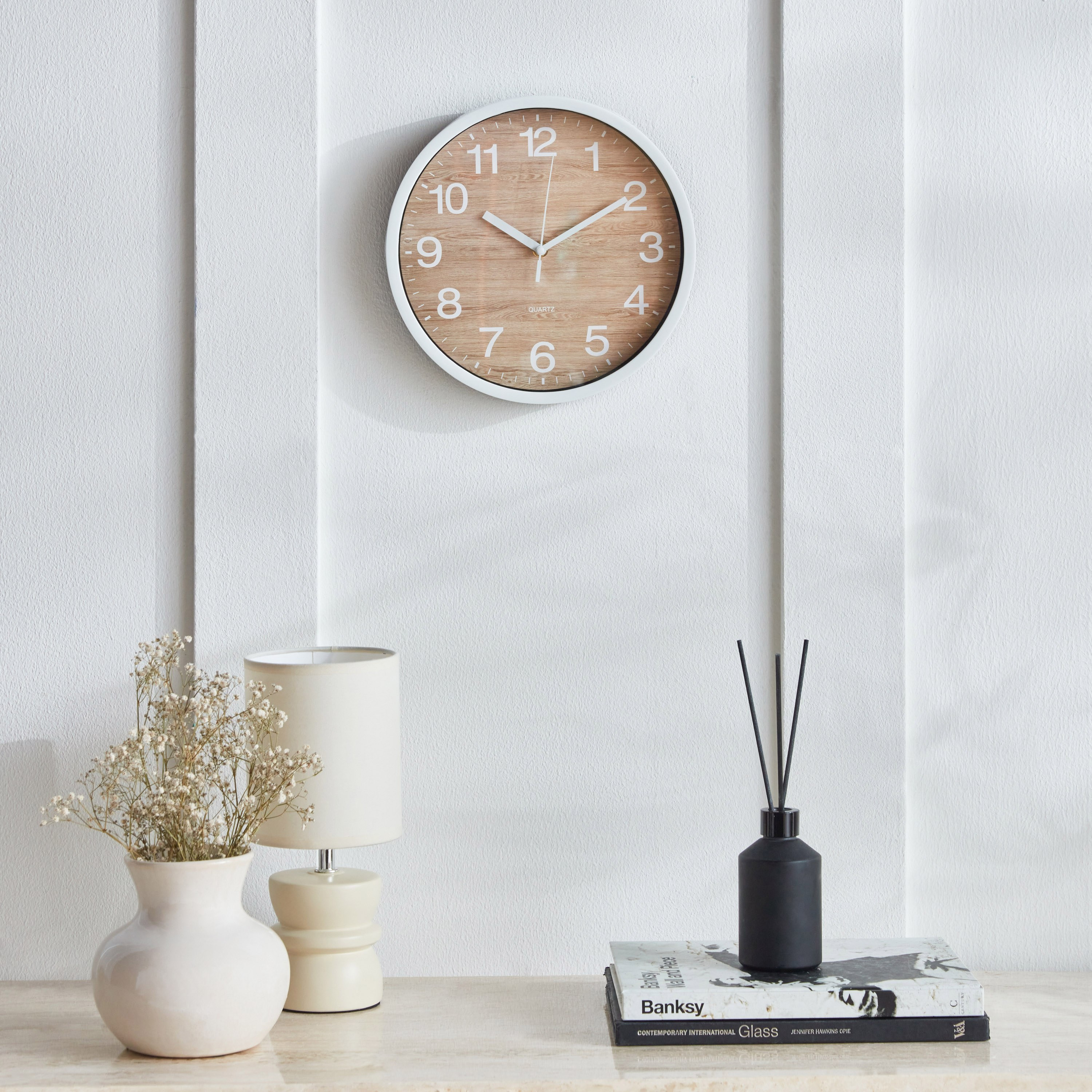 Yuba Wall Clock - 25 cm-household-walldecorandmirrors-clocks-image-4