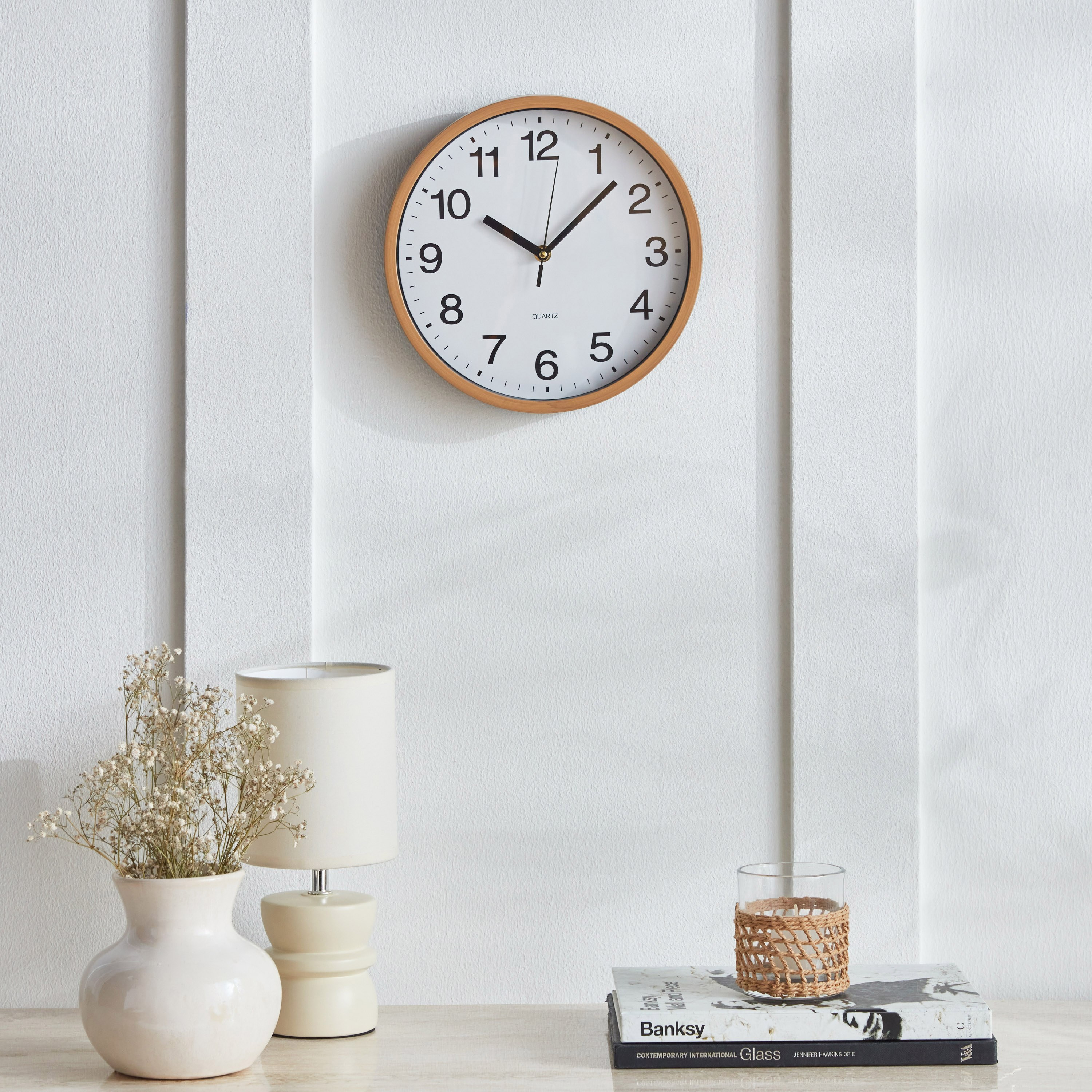 Yuba Wall Clock - 25 cm-household-walldecorandmirrors-clocks-image-4