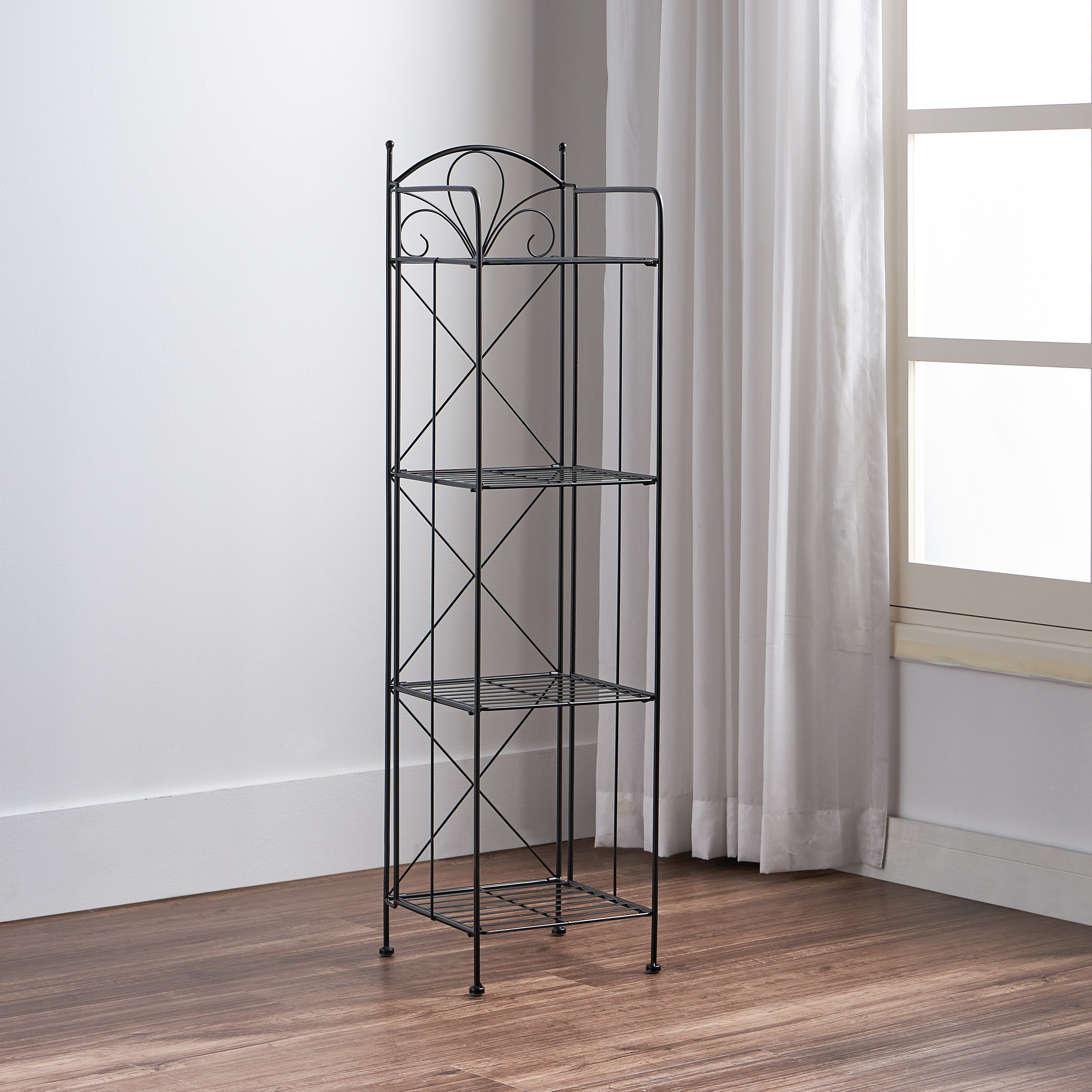 Step Bloom Metal 4-Shelf Planter Stand-household-gardenandoutdoor-trellisandstands-plantstands-image-2
