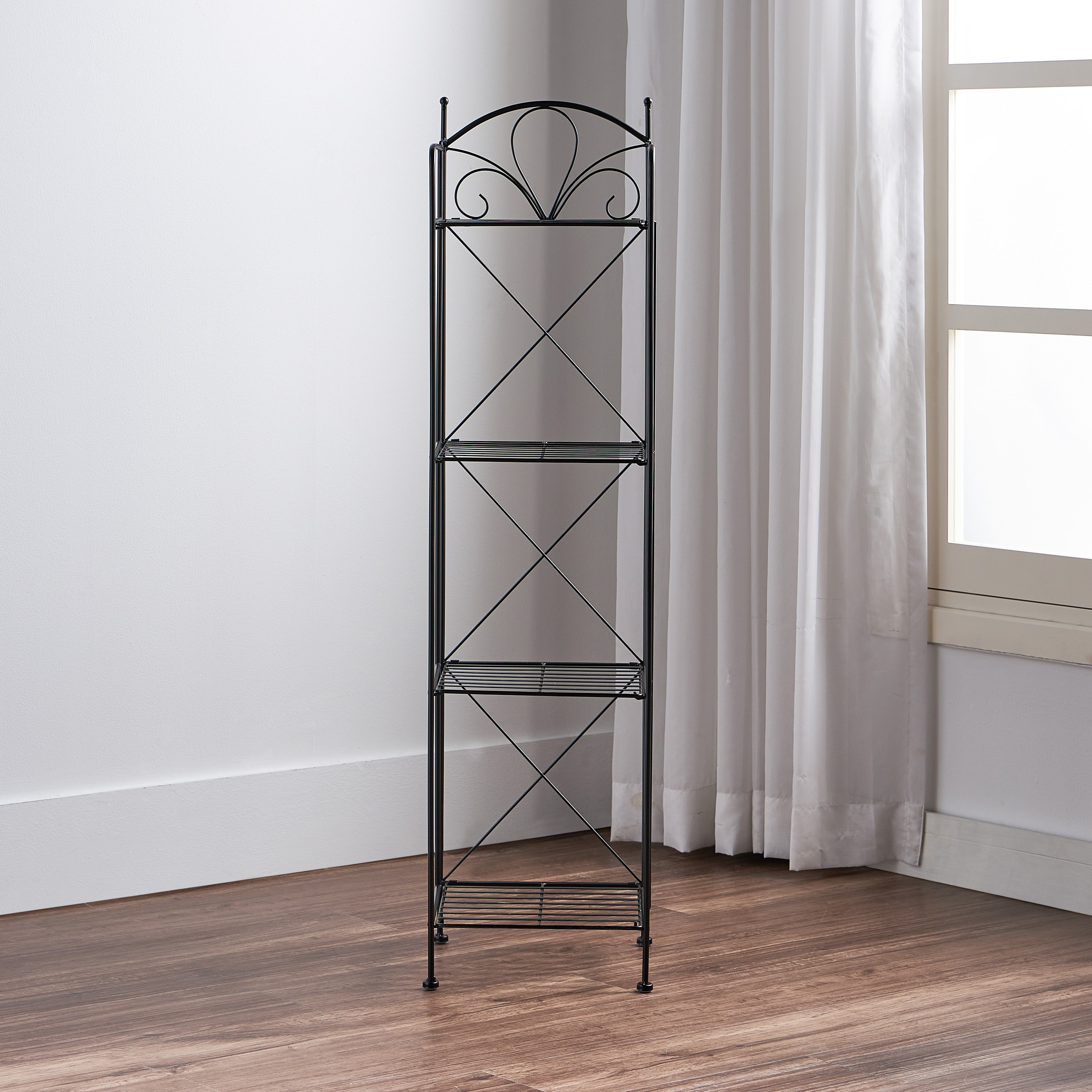 Step Bloom Metal 4-Shelf Planter Stand-household-gardenandoutdoor-trellisandstands-plantstands-image-3