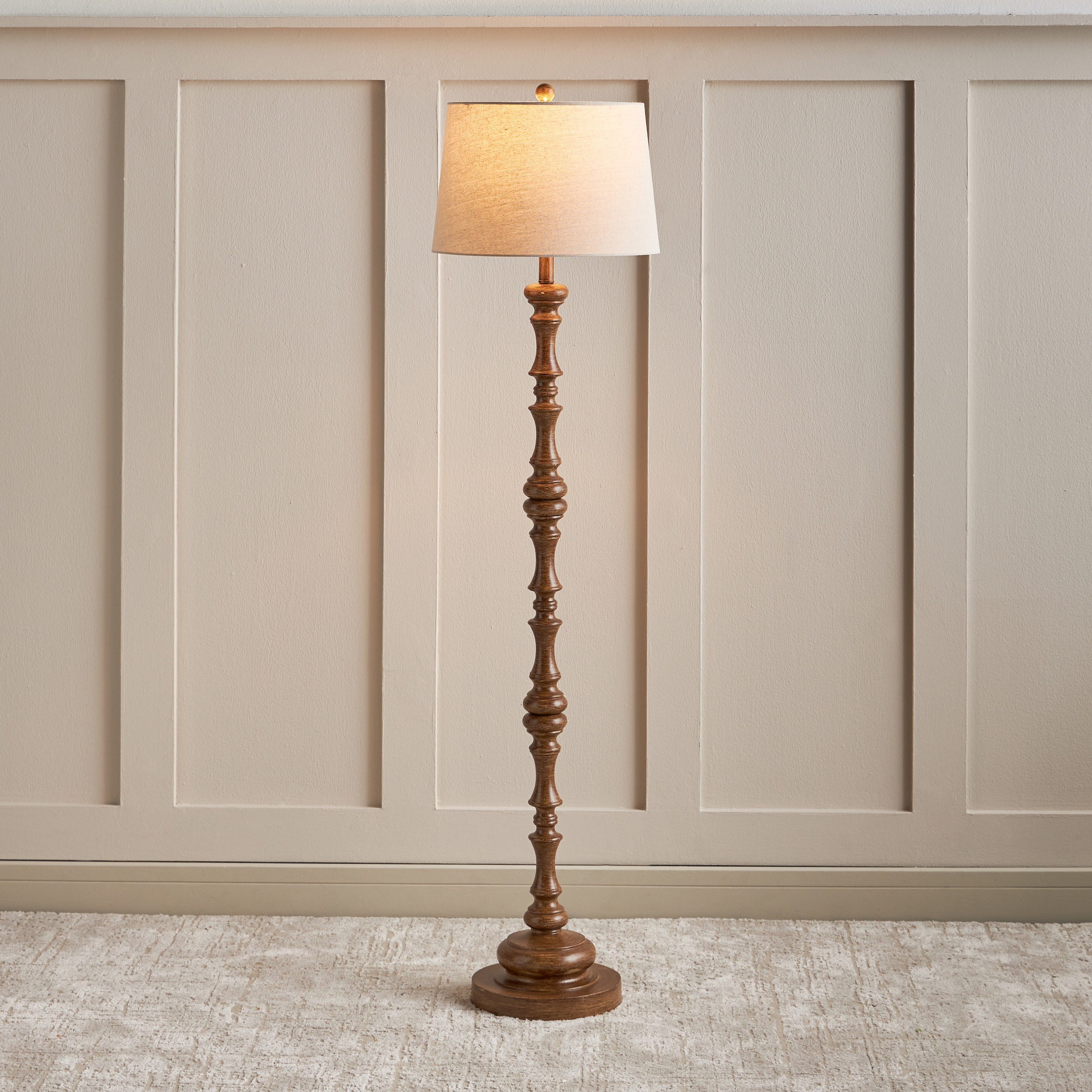 Theseus Polyresin Floor Lamp - 153 cm-household-lighting-floorlamps-image-2