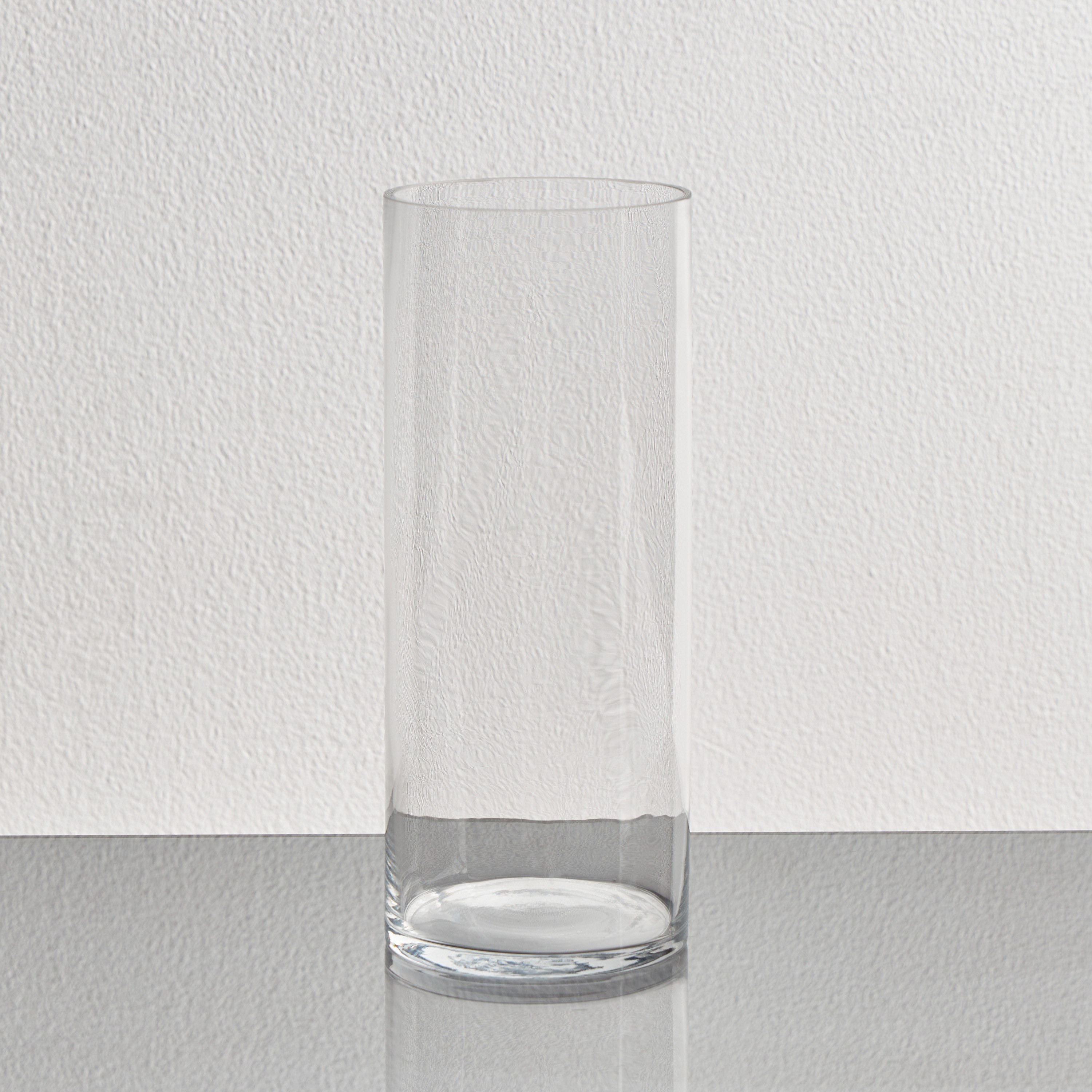مزهرية زجاجية- إسينشال- 30 سم-household-decor-vasesandbowls-image-1