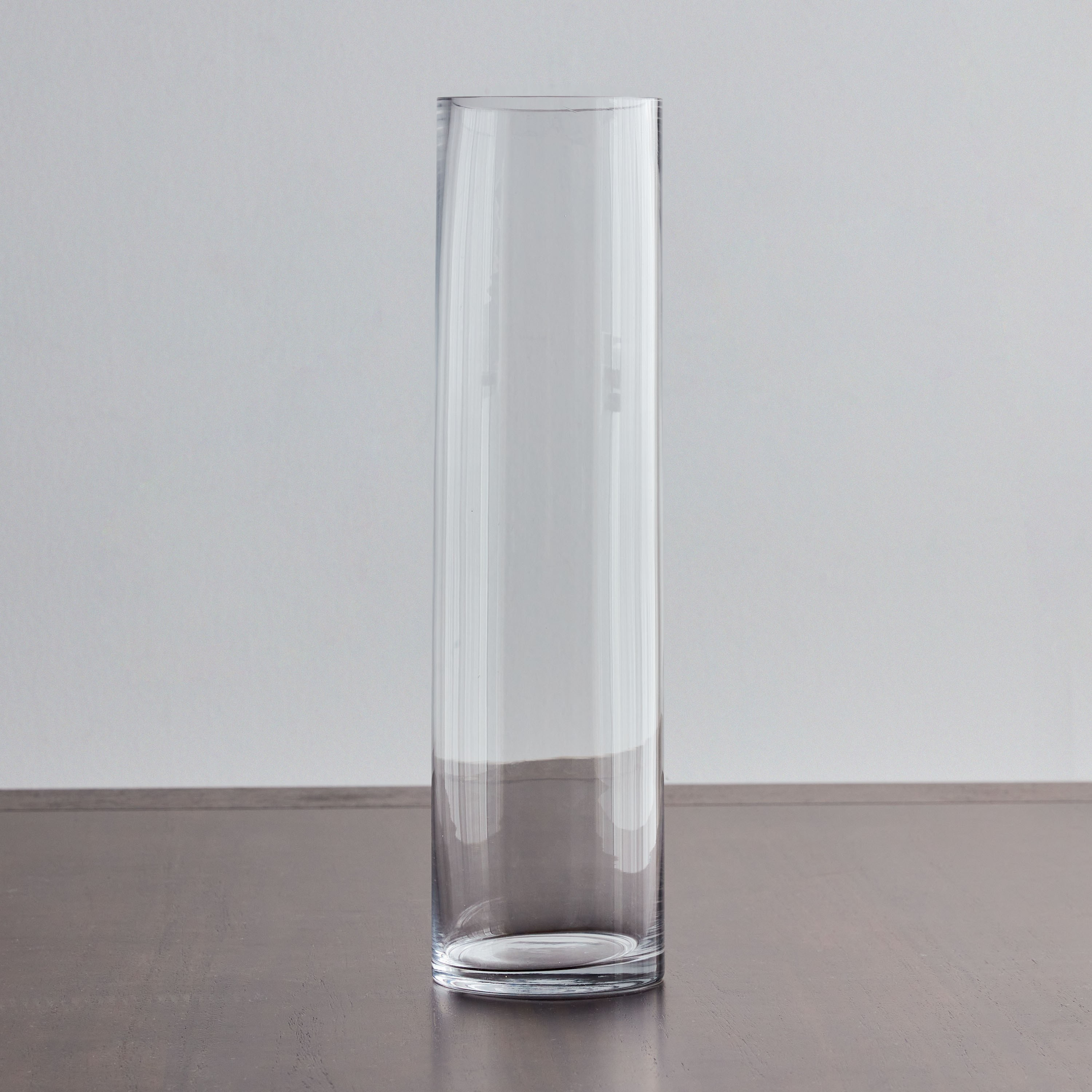 Essential Glass Cylinder Vase - 45 cm-household-decor-vasesandbowls-image-1