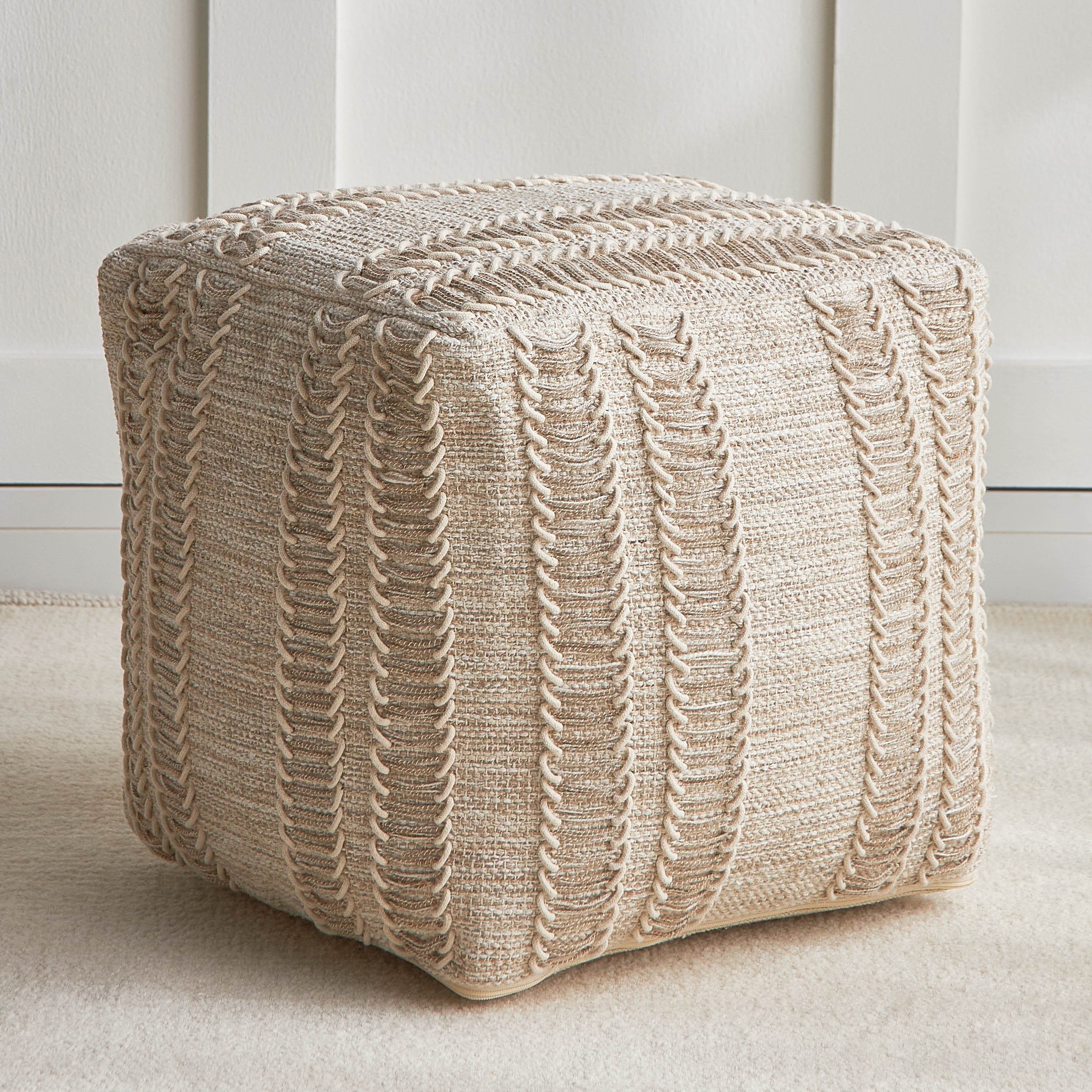 Ruslan Pouf - 40x40 cm-household-cushionsandthrows-poufs-image-1