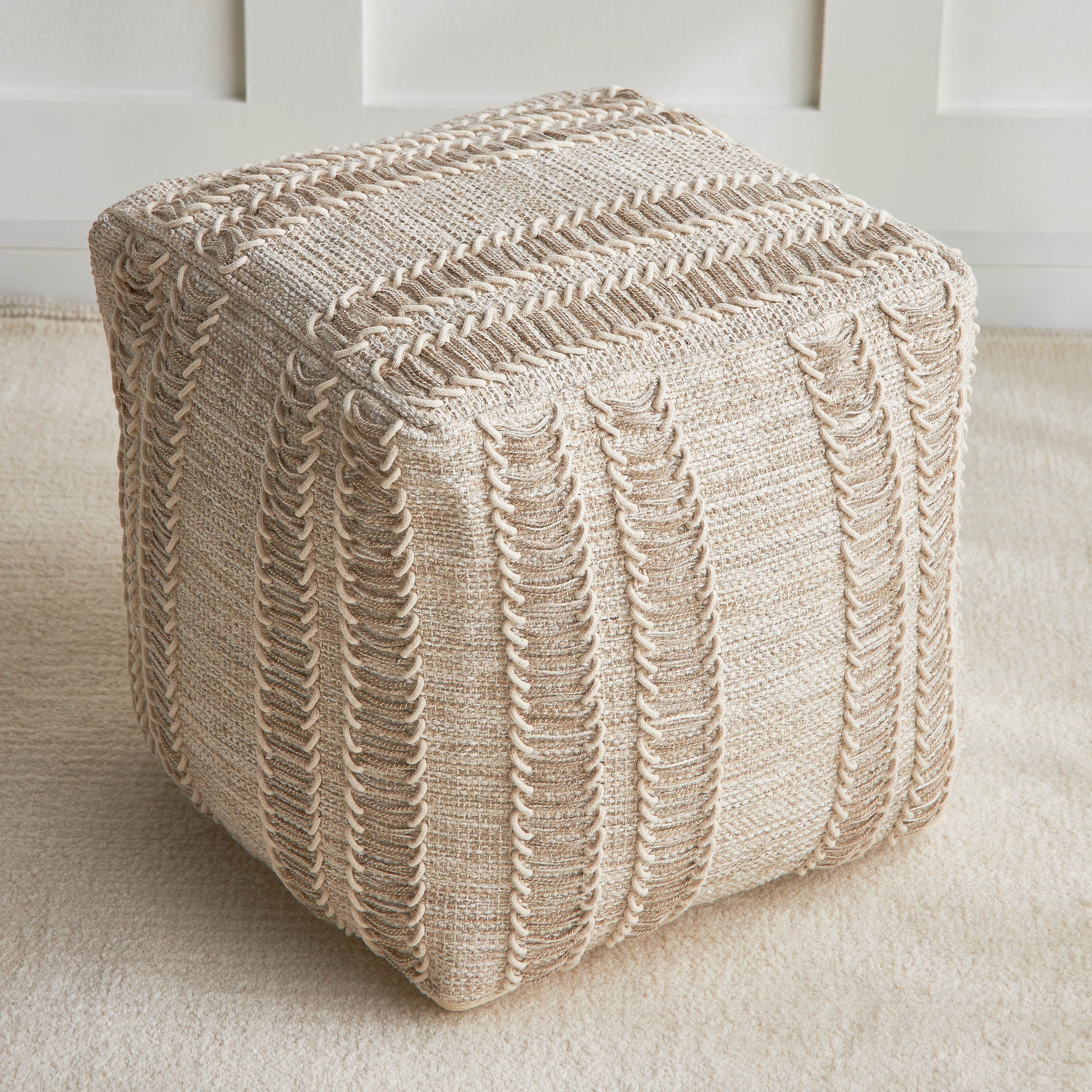 مقعد بوف - روسلان - 40x40 سم-household-cushionsandthrows-poufs-image-2
