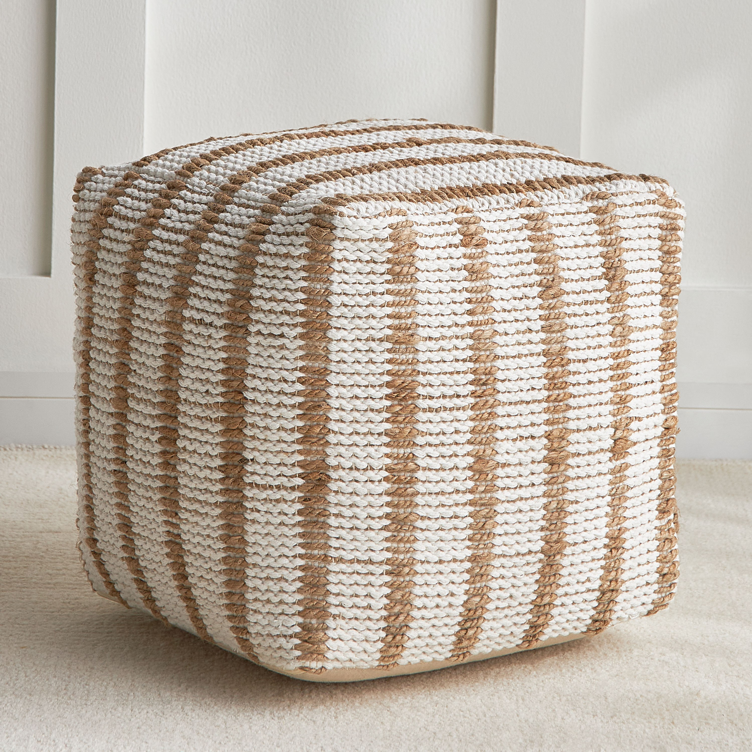 مقعد بوف - فيرهان - 40x40 سم-household-cushionsandthrows-poufs-image-1