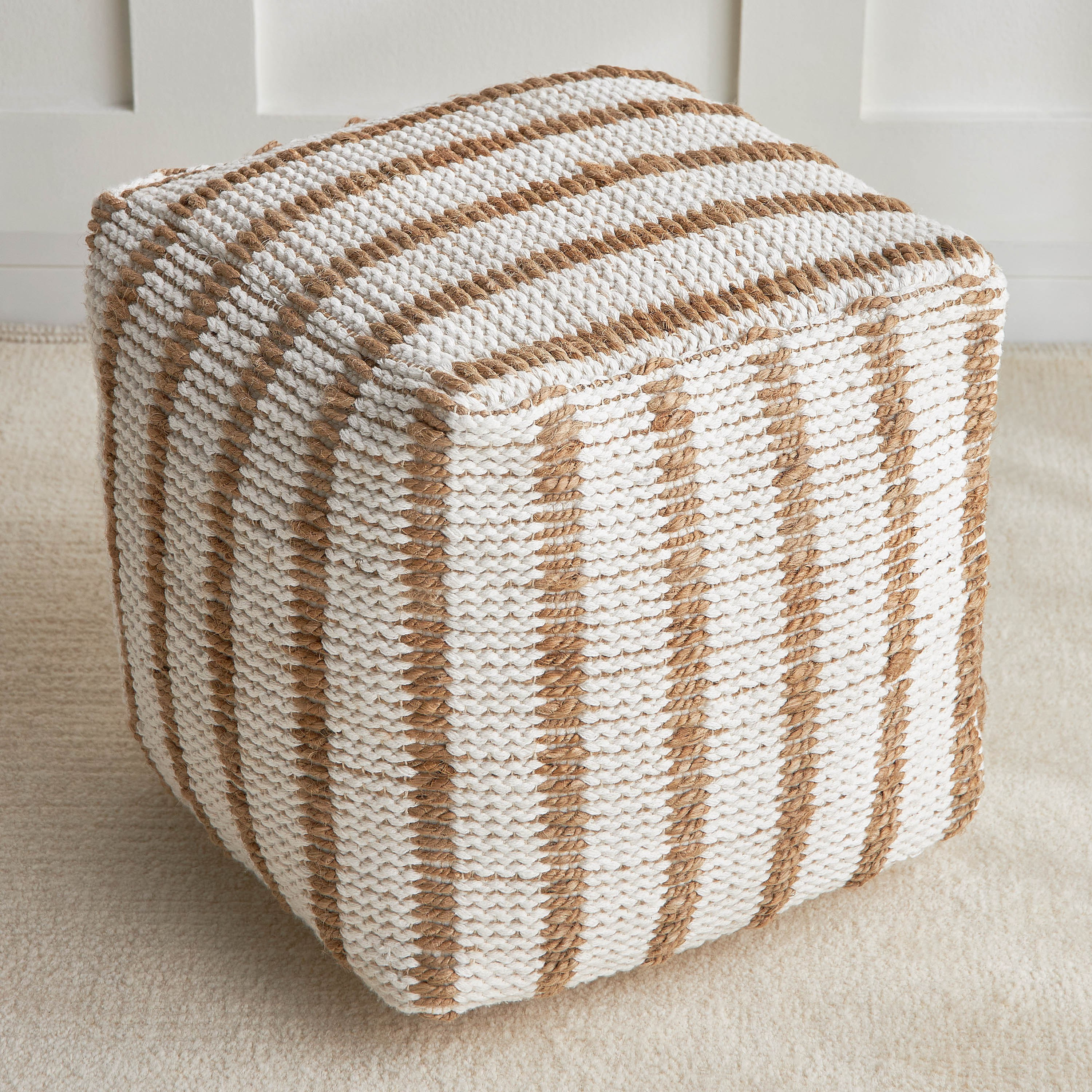 Ferhan Pouf - 40x40 cm-household-cushionsandthrows-poufs-image-2