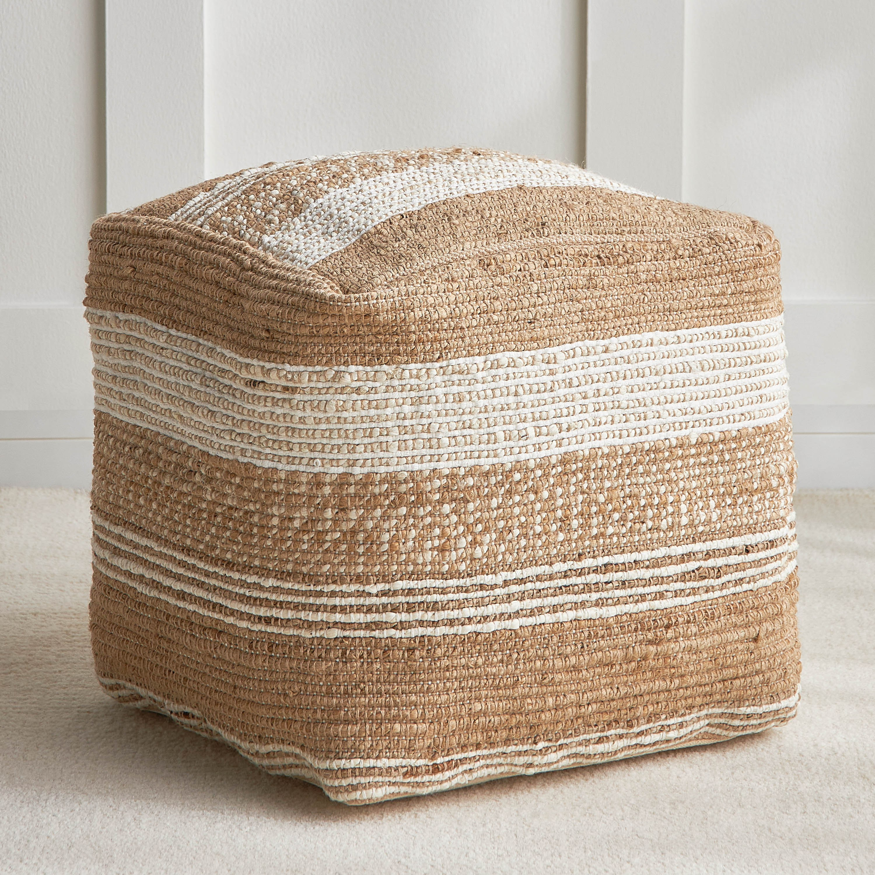 مقعد بوف - آيدين - 40x40 سم-household-cushionsandthrows-poufs-image-1