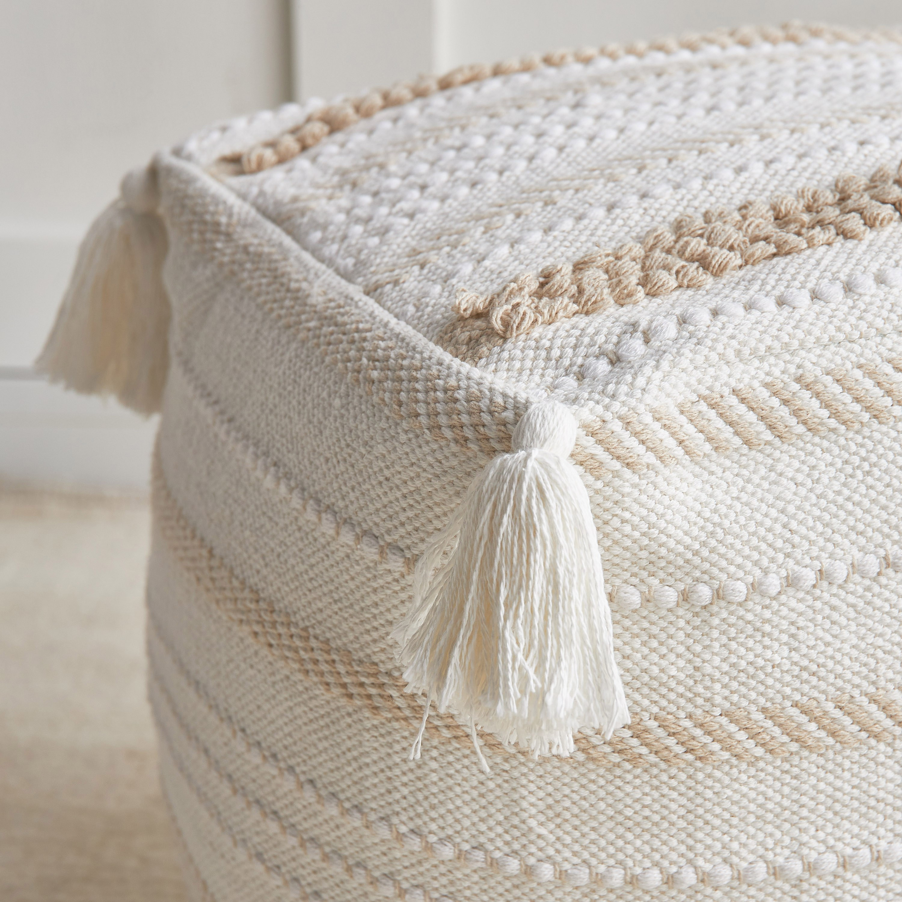 مقعد بوف - بورا - 40x40 سم-household-cushionsandthrows-poufs-image-3