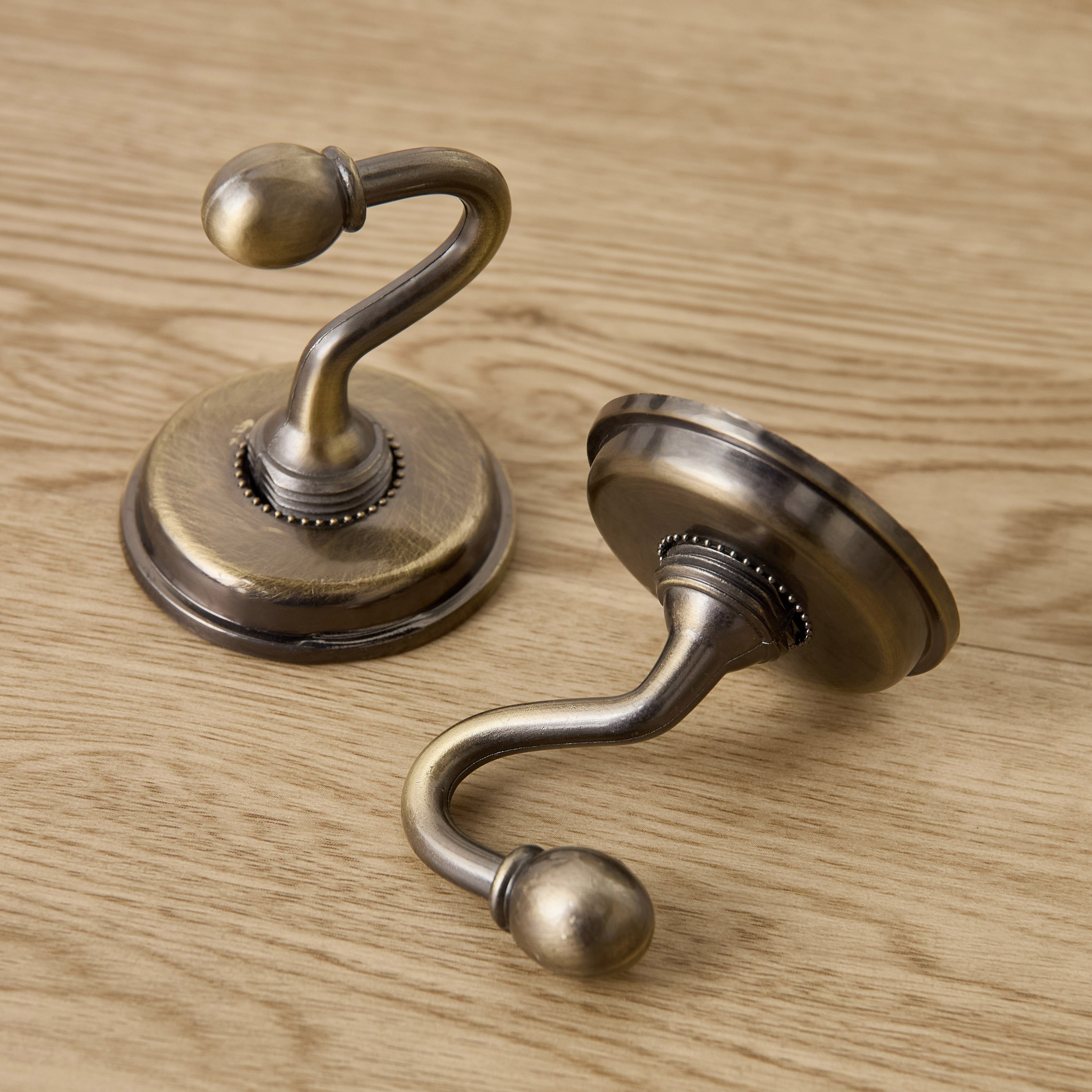 Hion 2-Piece Tieback Hook Set - 6 cm-household-windows-curtainrodsandaccessories-windowaccessories-image-2