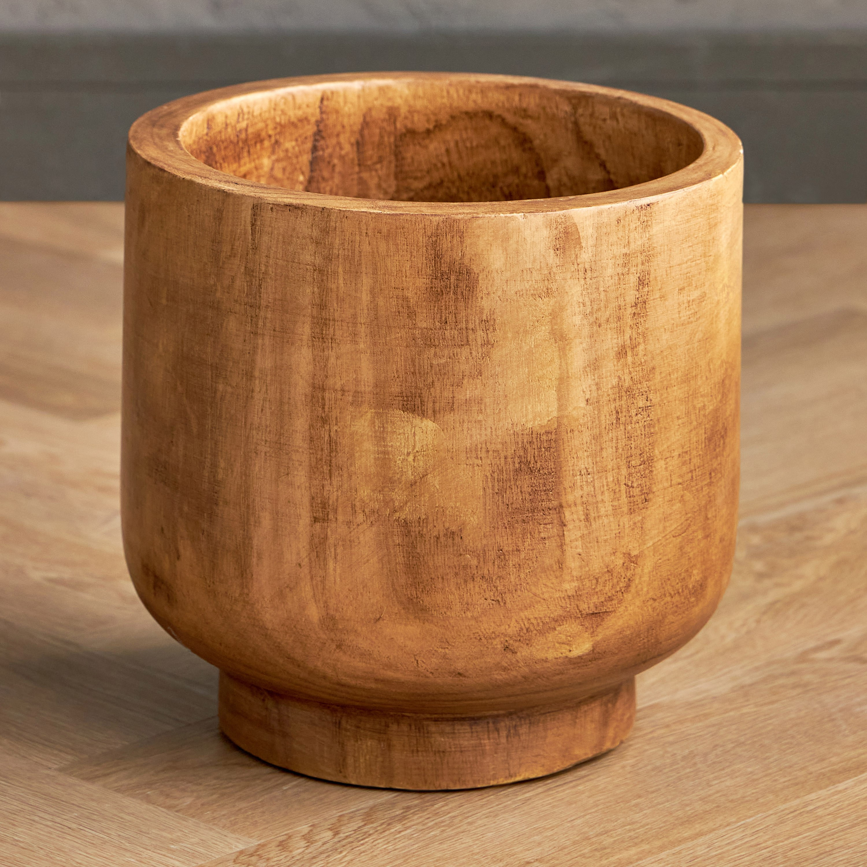إناء زرع خشب- كاو- 26 سم-household-gardenandoutdoor-potsandplanters-planters-image-2