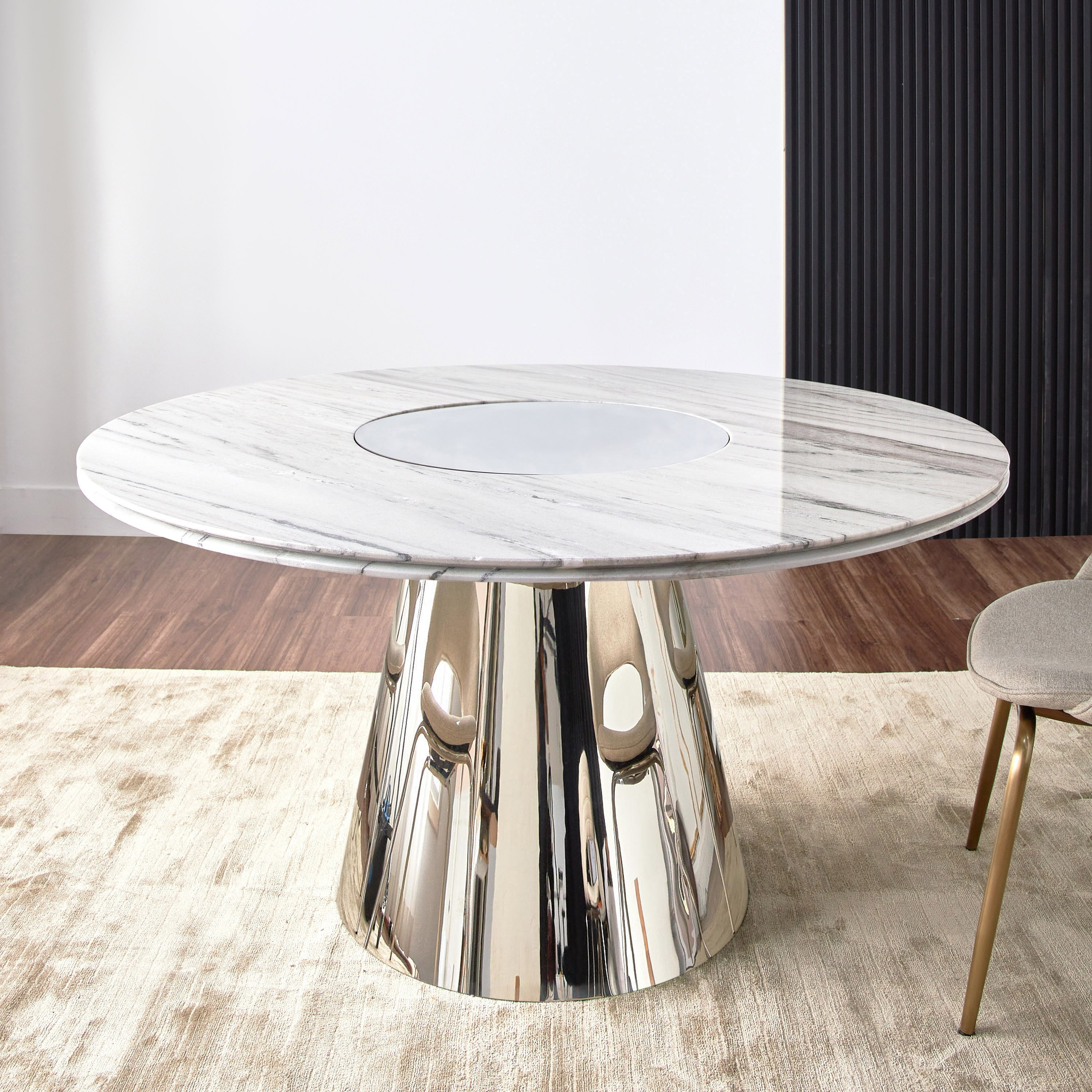 Shop Ronda 6-Seater Marble Top Dining Table | Homecentre UAE