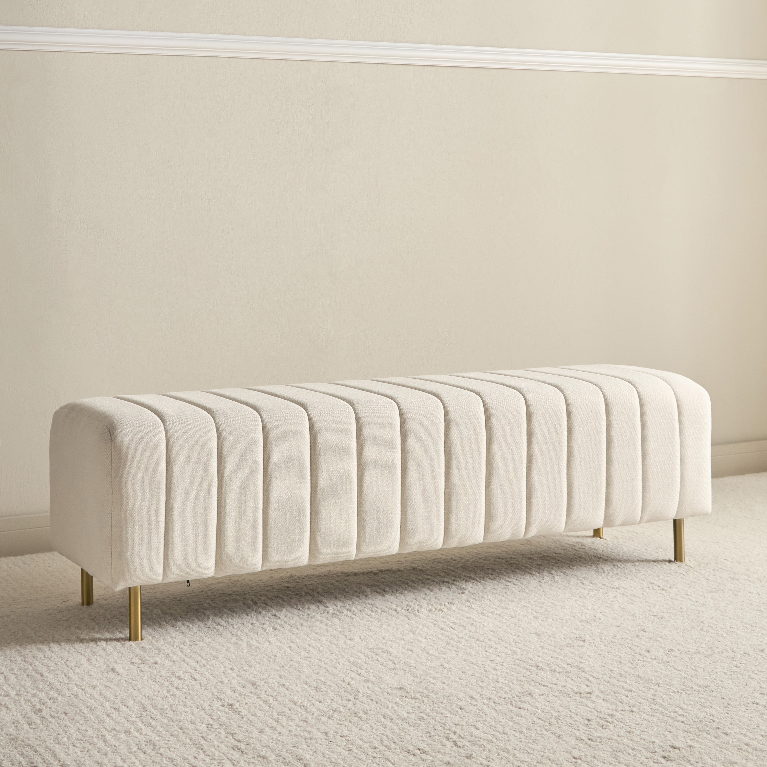 Maison Fabric Bench