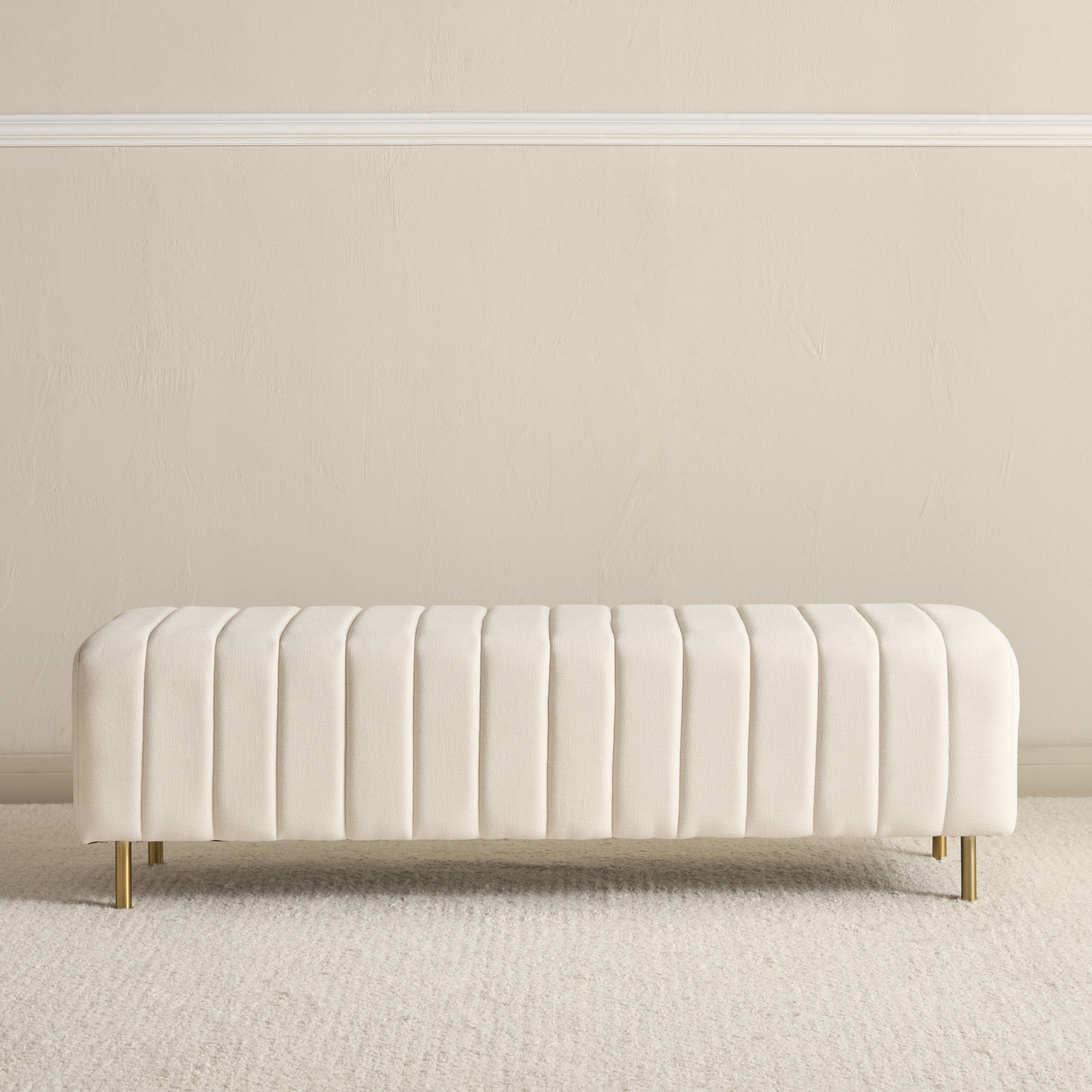 Maison Fabric Bench-furniture-bedroom-benches-image-2