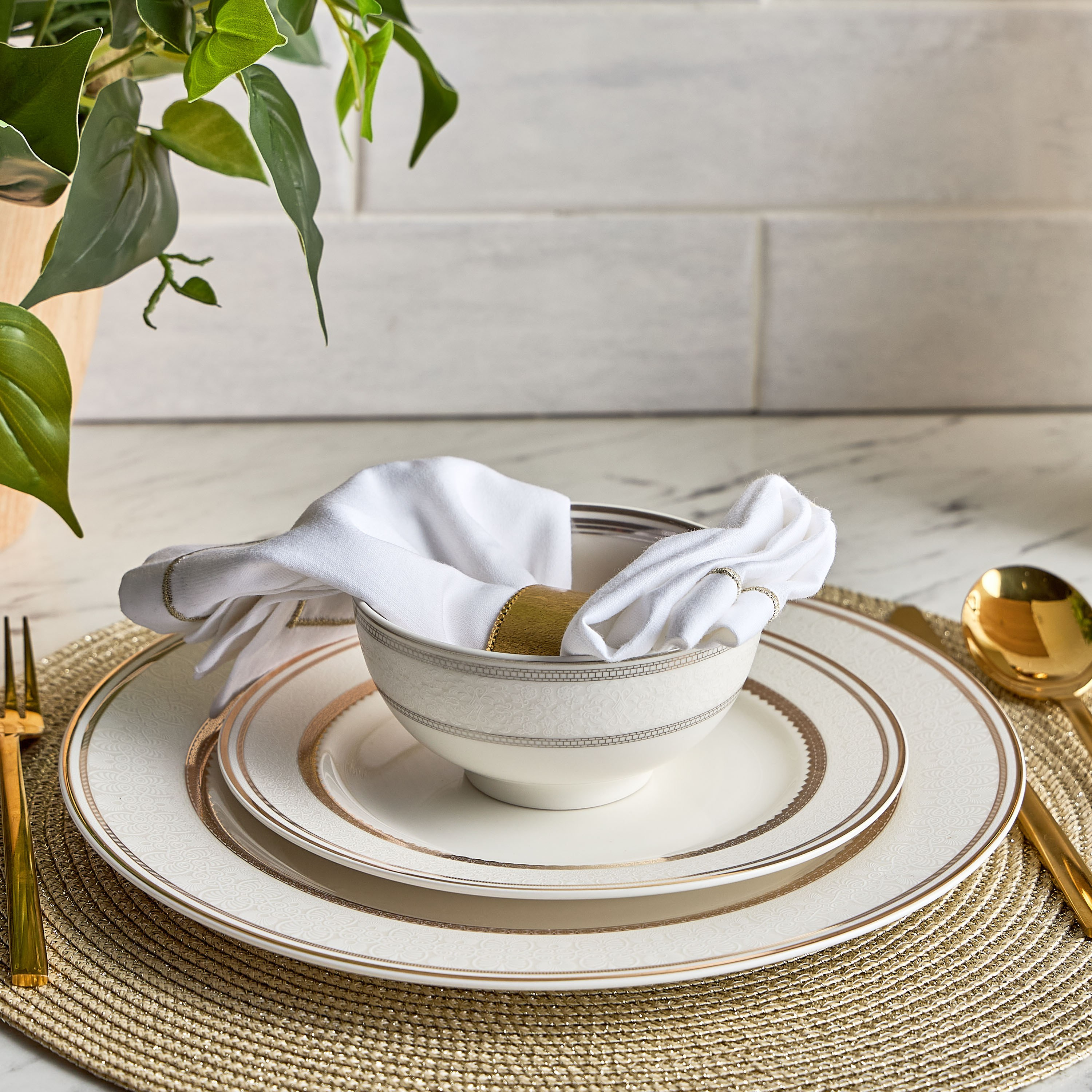 Zora Porcelain Rice Bowl - 11 cm-household-dining-dinnerware-dinnerwarecollections-image-3