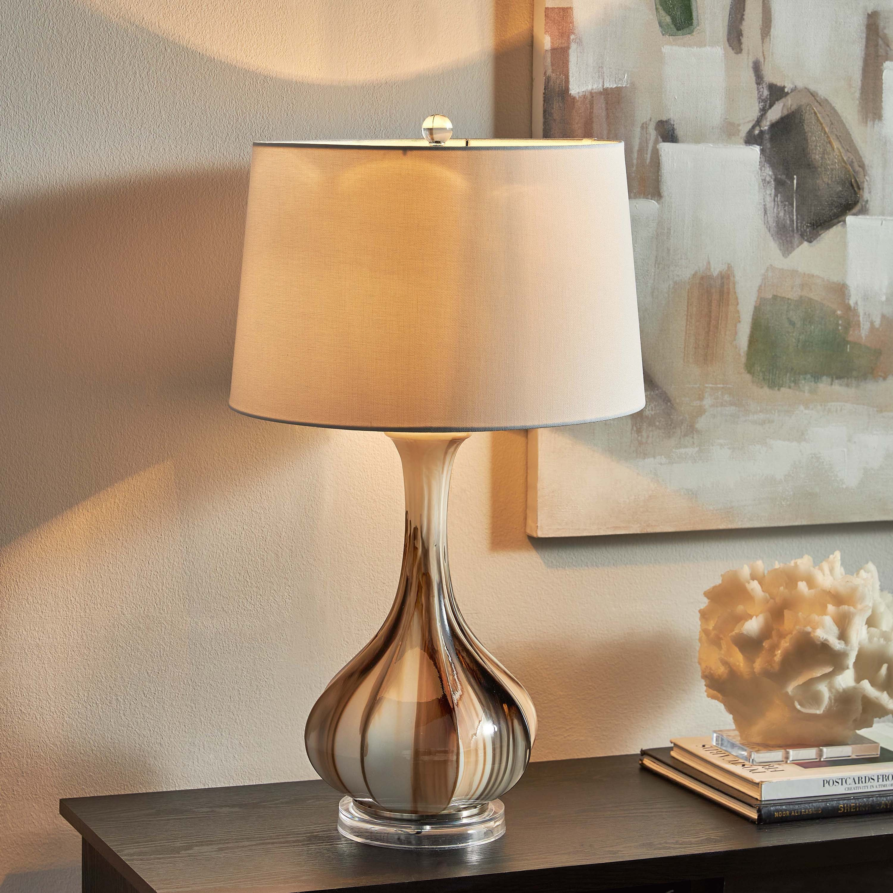 Machus Glass Table Lamp - 68 cm-household-lighting-tableanddesklamps-image-5