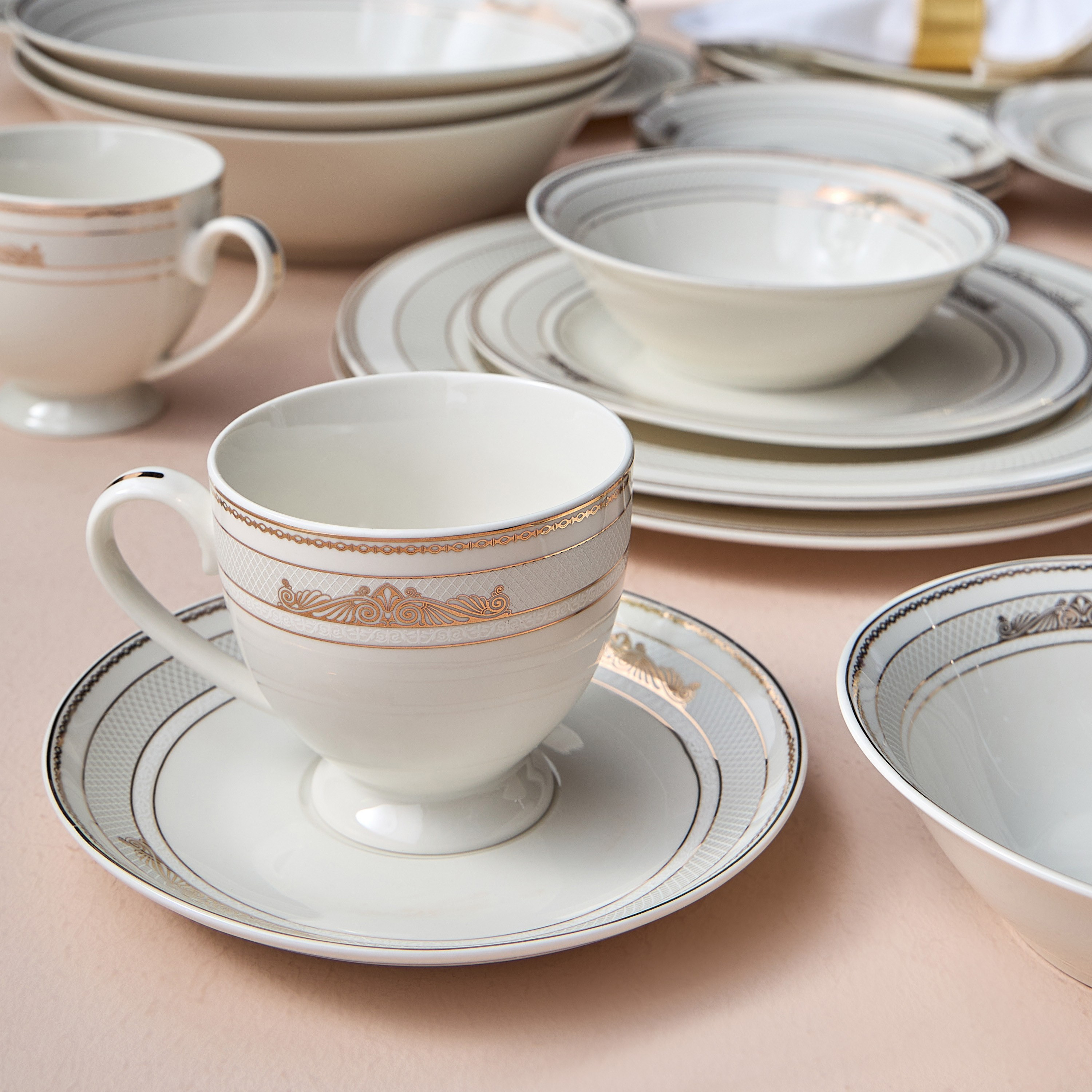 Dana 44-Piece New Bone China Dinner Set - Serves 8-household-dining-dinnerware-dinnersets-image-2