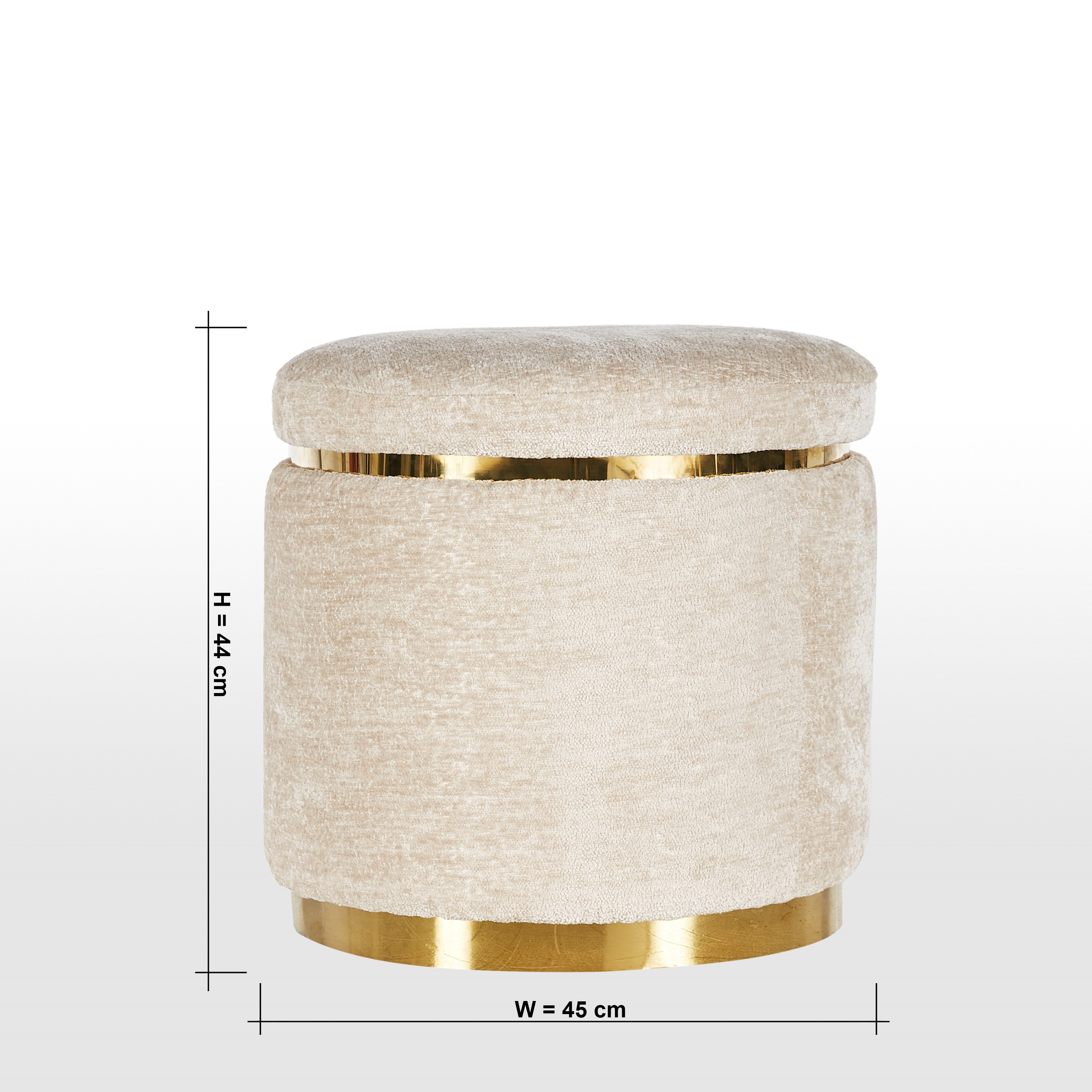 Elegance Fabric Ottoman-furniture-sofaandseating-ottomansbeanbagsandpoufs-image-5