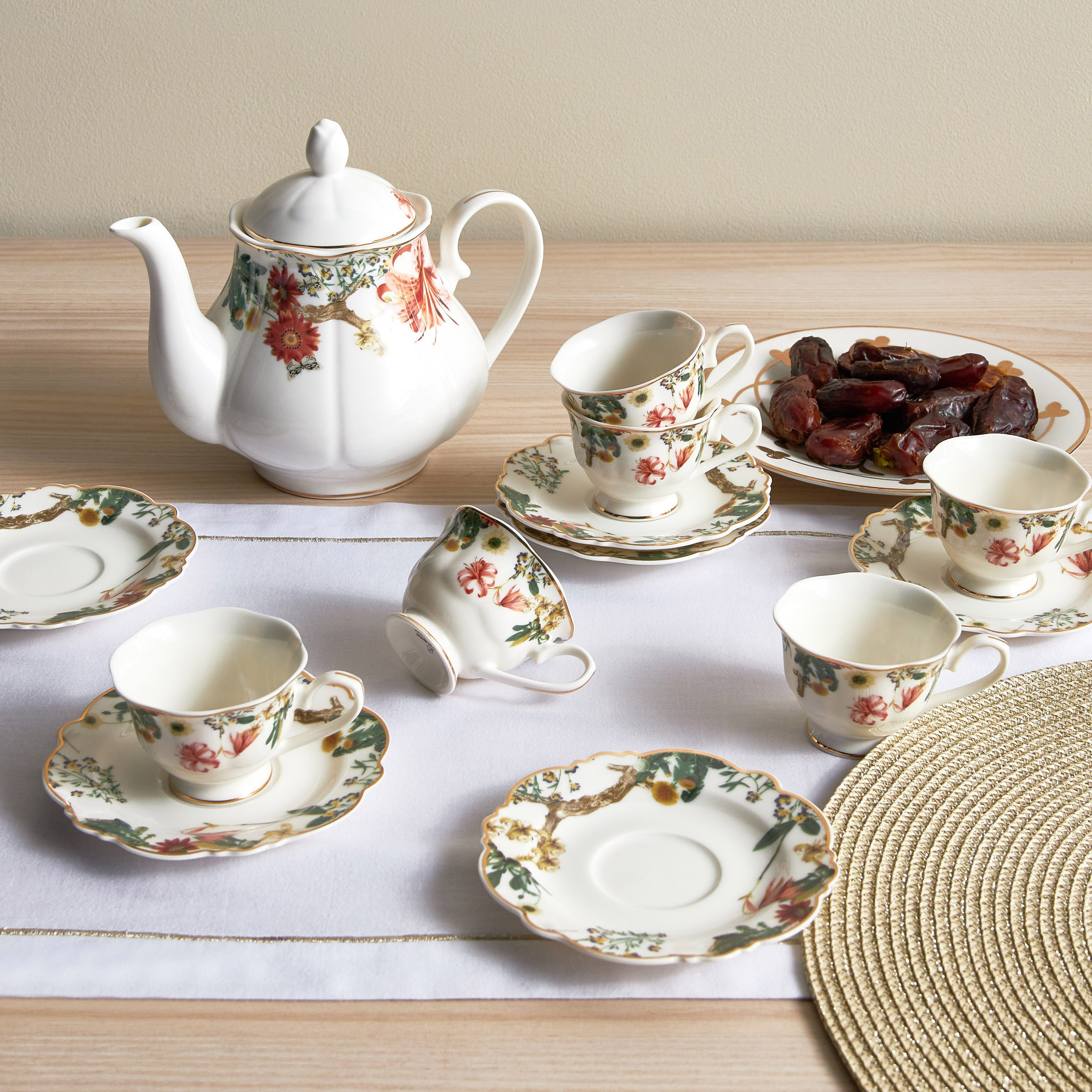 Serina 12-Piece Porcelain Espresso Set - 90 ml, Serves 6-household-dining-teaandcoffee-teaandcoffeesets-image-3