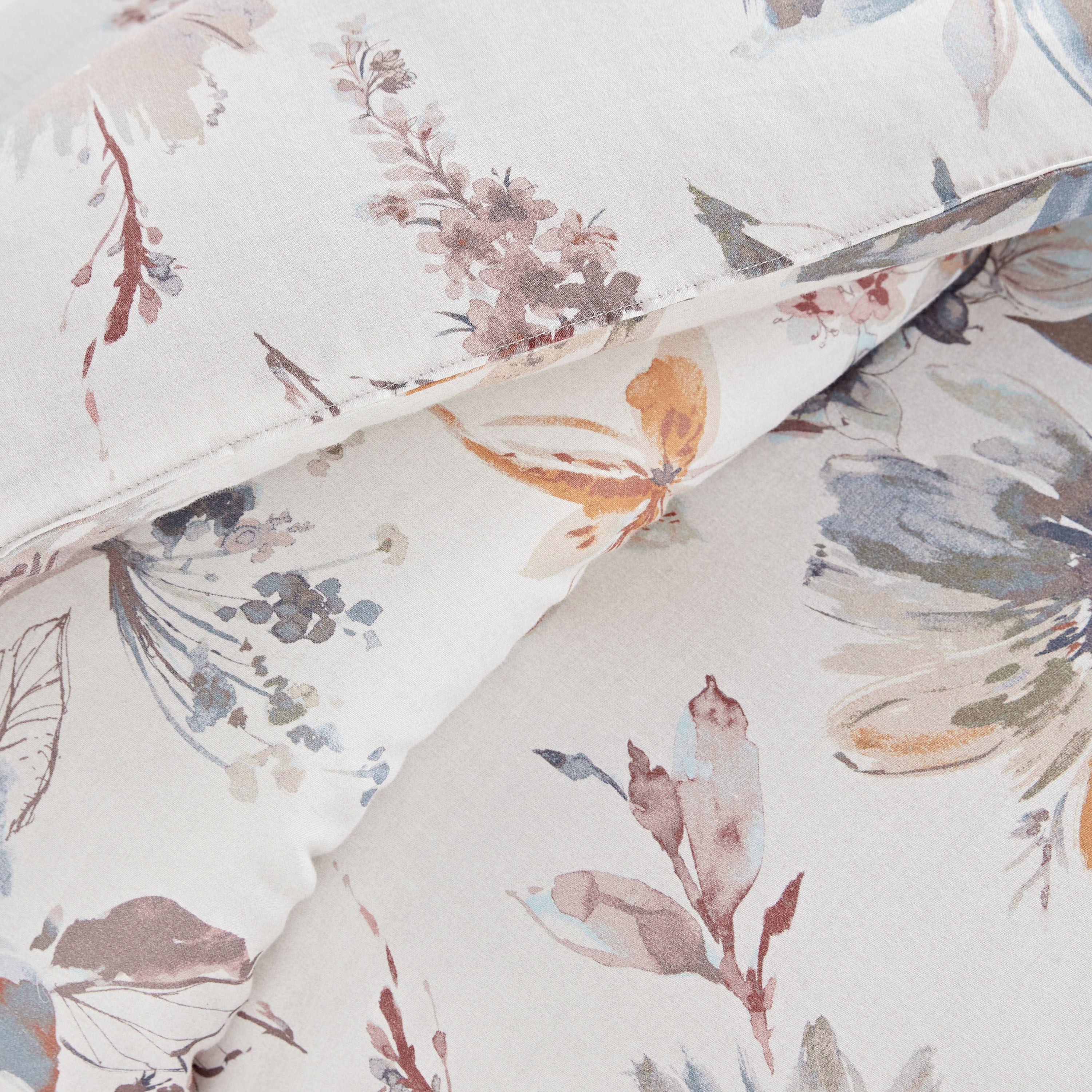 Terina Cotton Floral Print 200 Thread Count 2-Piece Full Comforter Set - 160x240 cm-household-bedding-comfortersandbedspreads-comforters-image-4