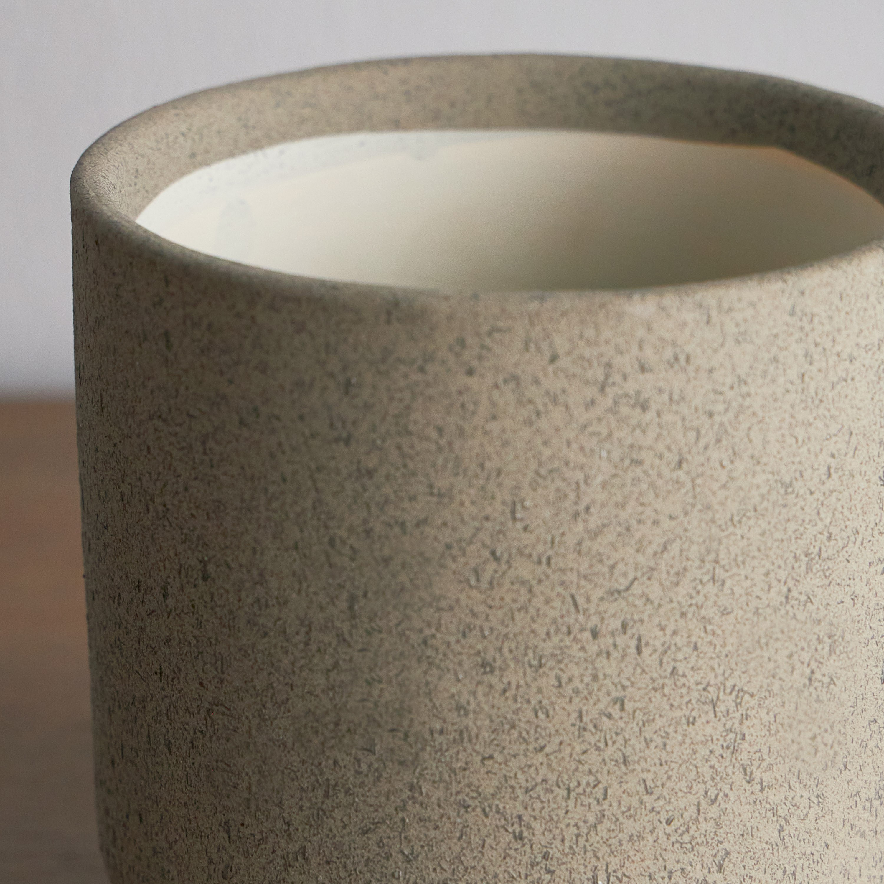 Stucco Ceramic Planter - 14 cm-household-gardenandoutdoor-potsandplanters-planters-image-3