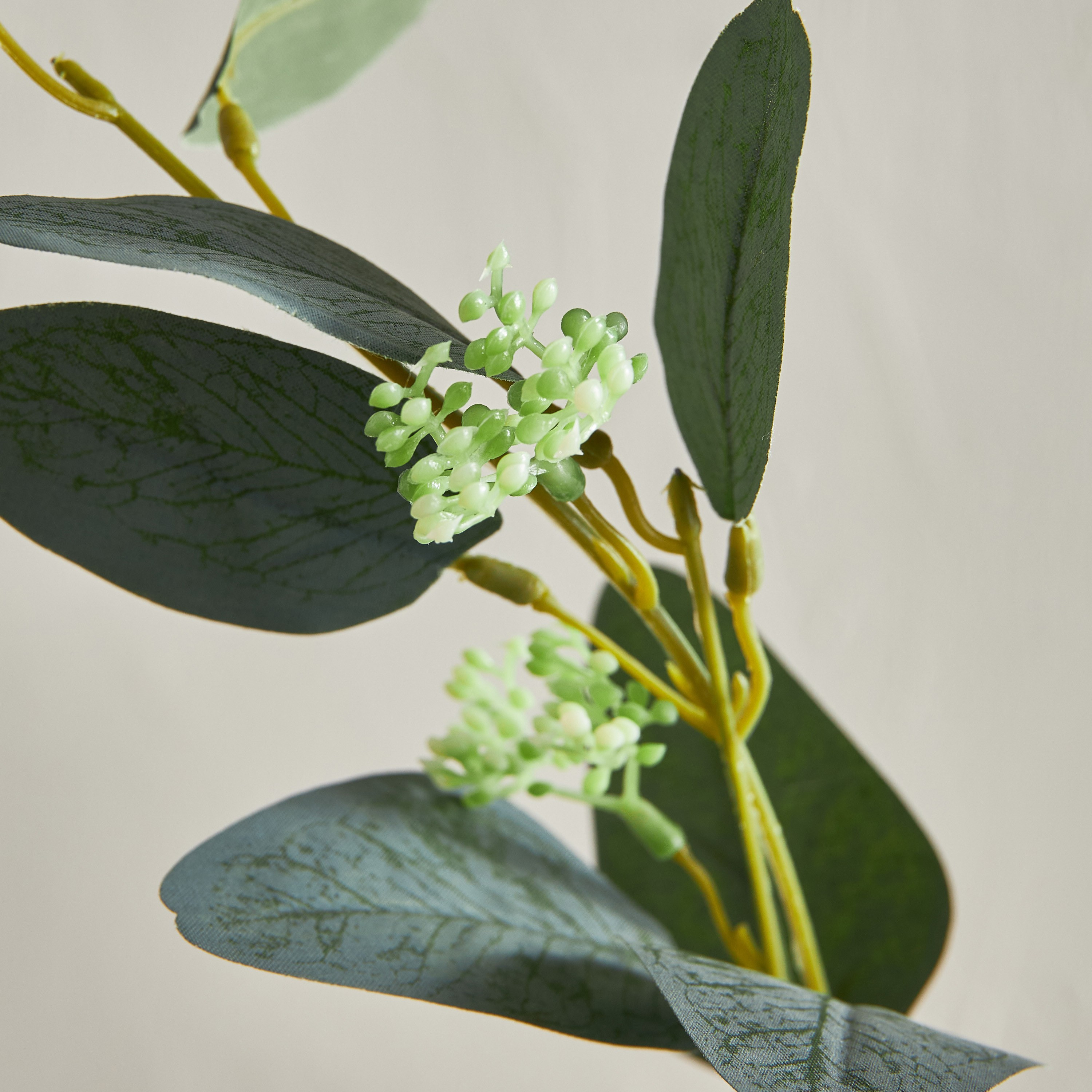 فرع أوراق أوكالبتوس - 38 سم-household-gardenandoutdoor-artificialflowersandplants-fillers-image-2