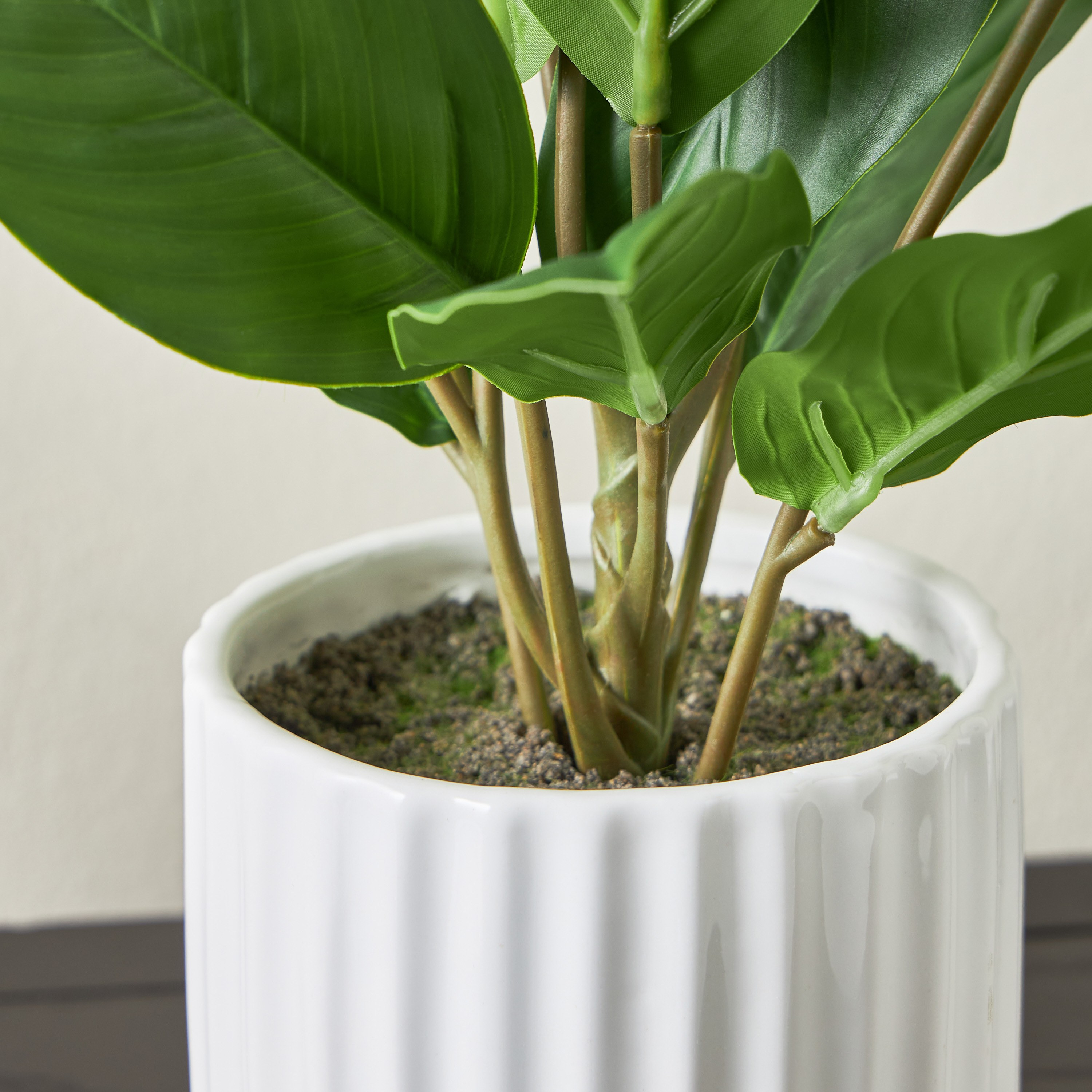 Steph Philodendron Plant with Pot - 46 cm-household-gardenandoutdoor-artificialplants-pottedplants-image-2