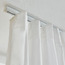 Howtel Flat Curtain Track with Endcap and Ceiling Bracket - 200 cm-household-windows-curtainrodsandaccessories-curtainrods-image-1