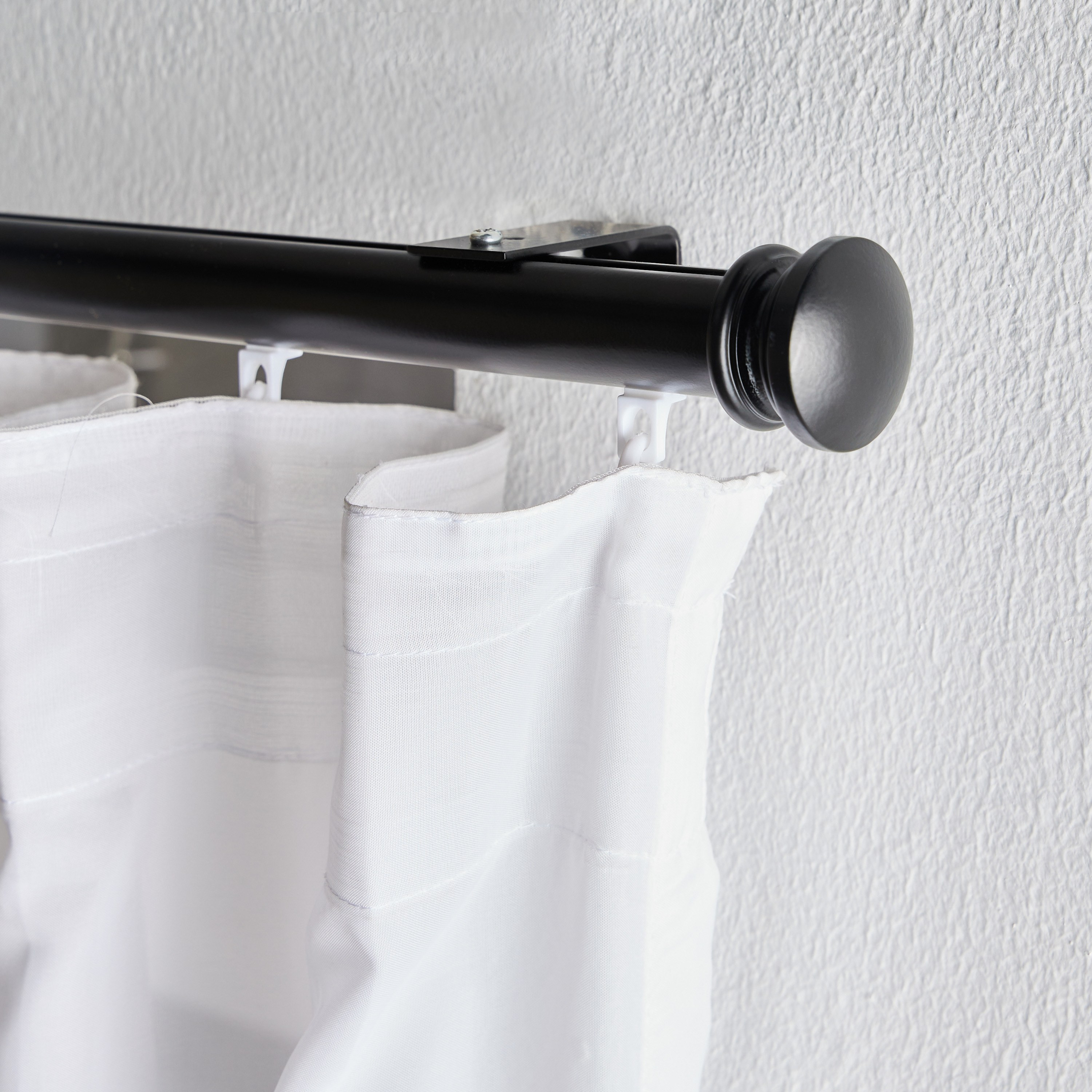 Pennington Single Curtain Rod with Finials - 150 cm-household-windows-curtainrodsandaccessories-curtainrods-image-2
