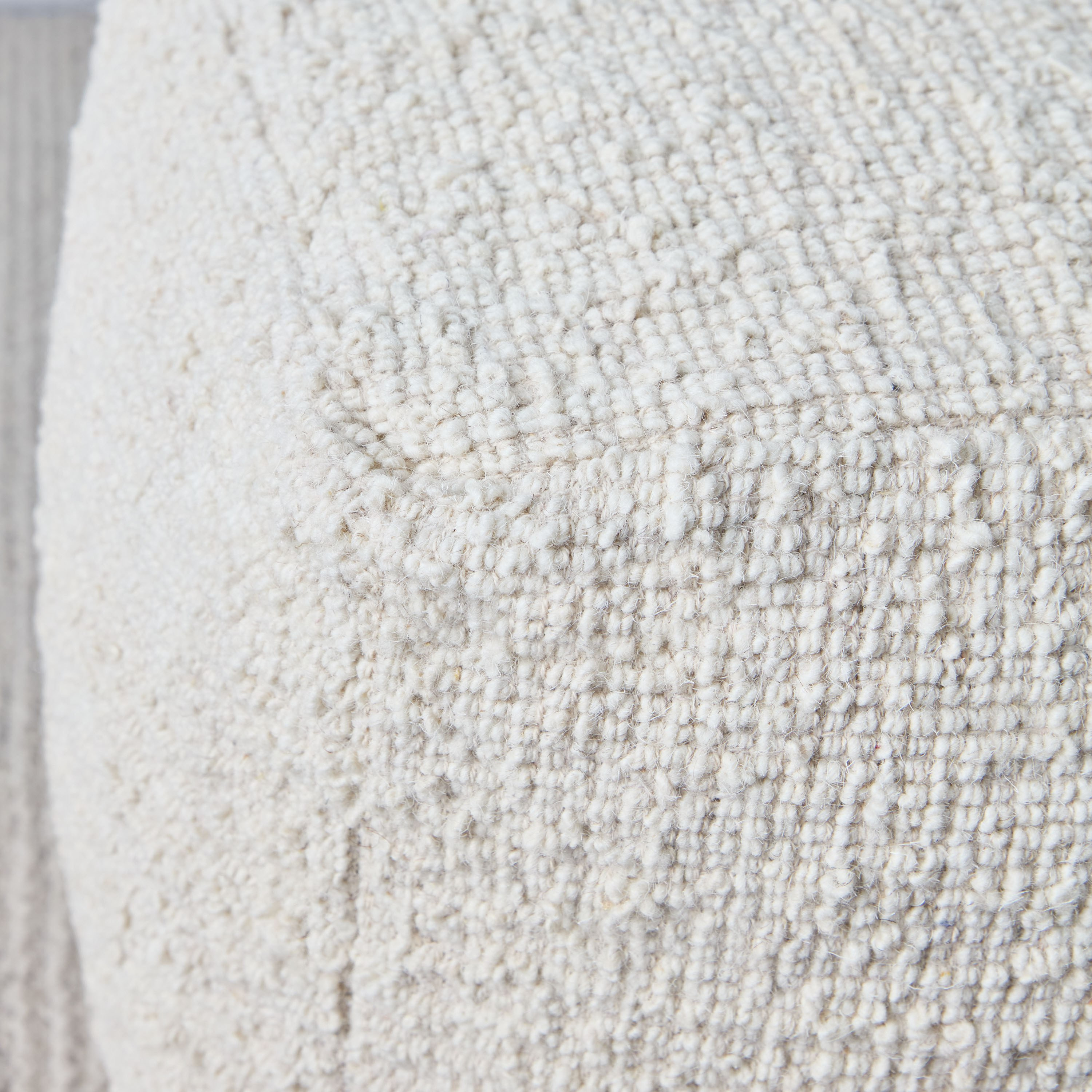 Esmeray Handwoven Wool Pouf - 40x40 cm-household-cushionsandthrows-poufs-image-3
