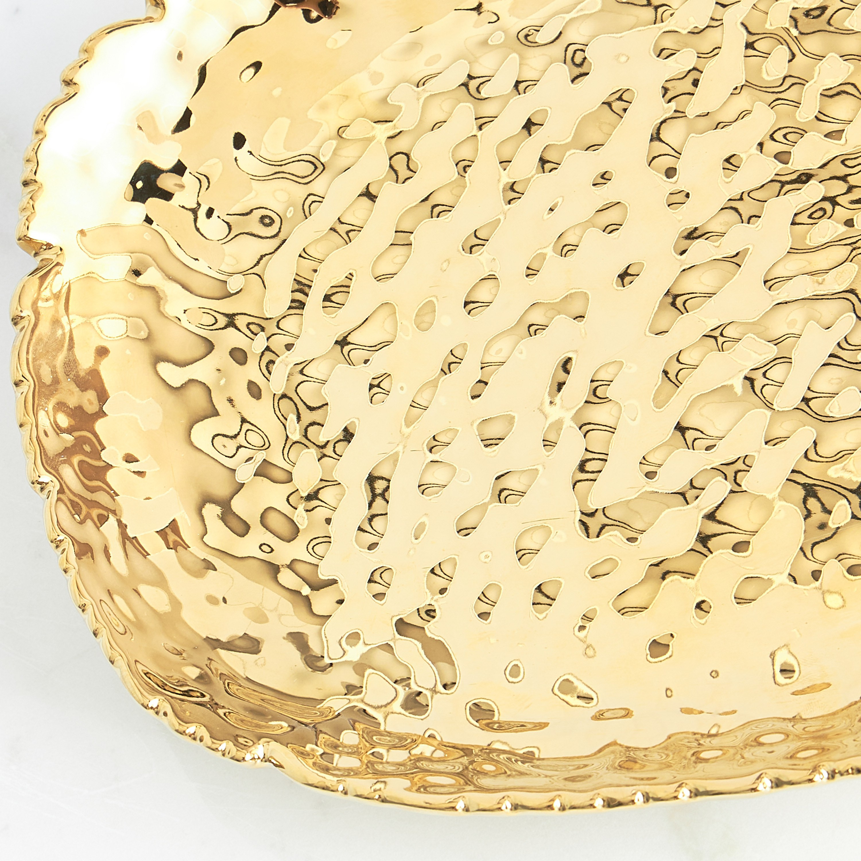 Semazen Ceramic Decorative Platter - 24x36 cm-household-decor-boxesandtrays-image-2