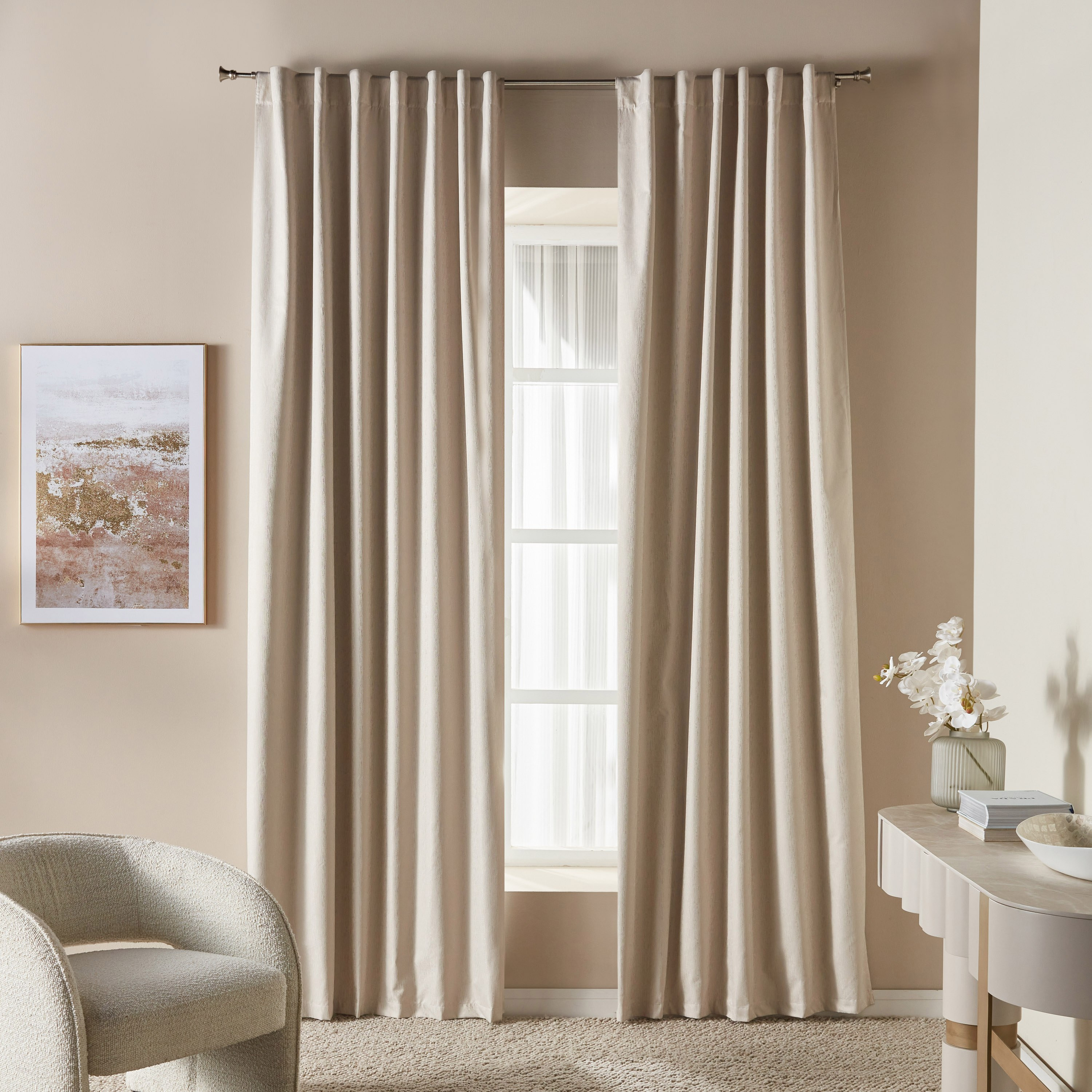 Miray Blackout Curtain - 135x300 cm-household-windows-curtains-image-1