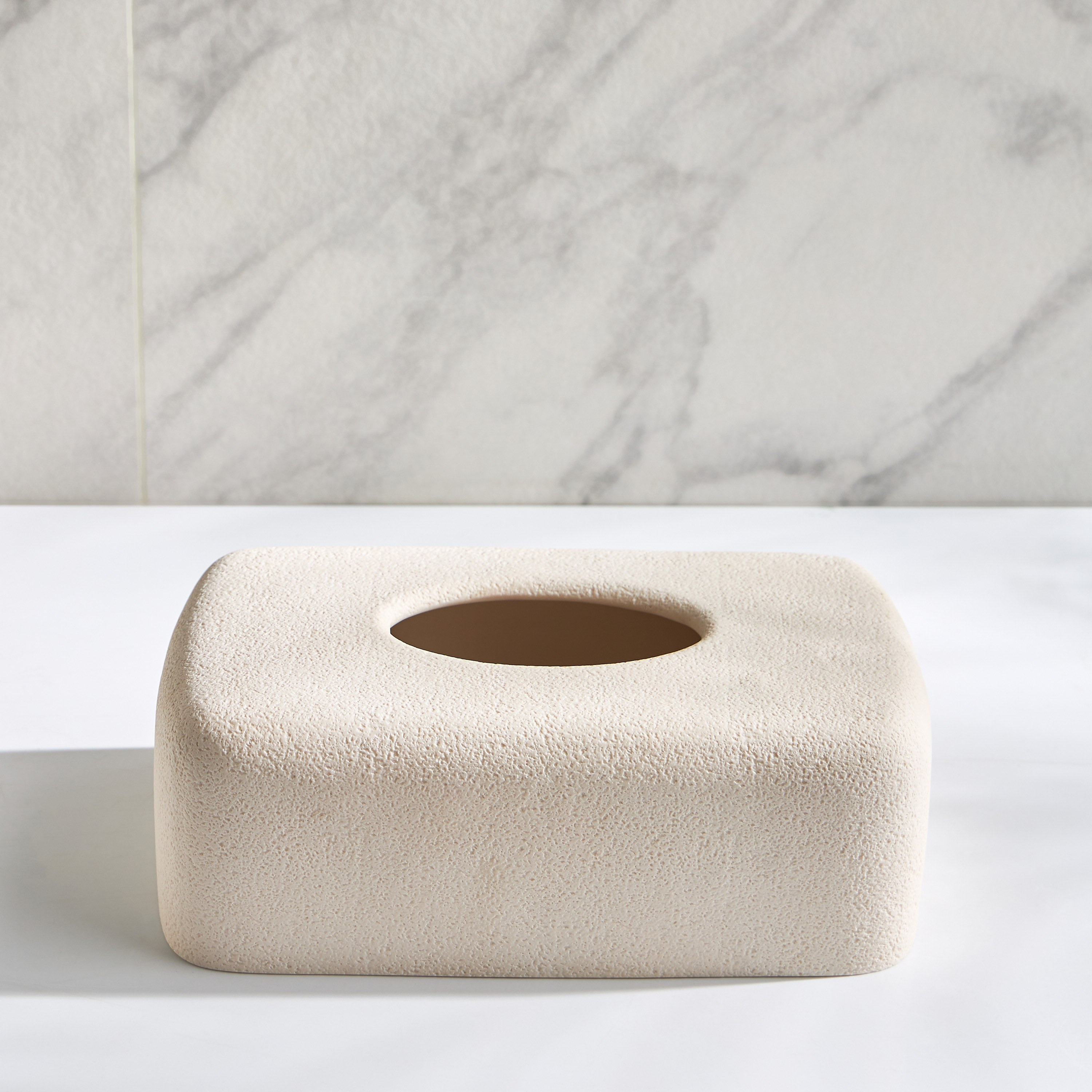 Pebble Tissue Box Cover-household-bathandlaundry-bathaccessories-tissueboxesandcottonjars-image-2