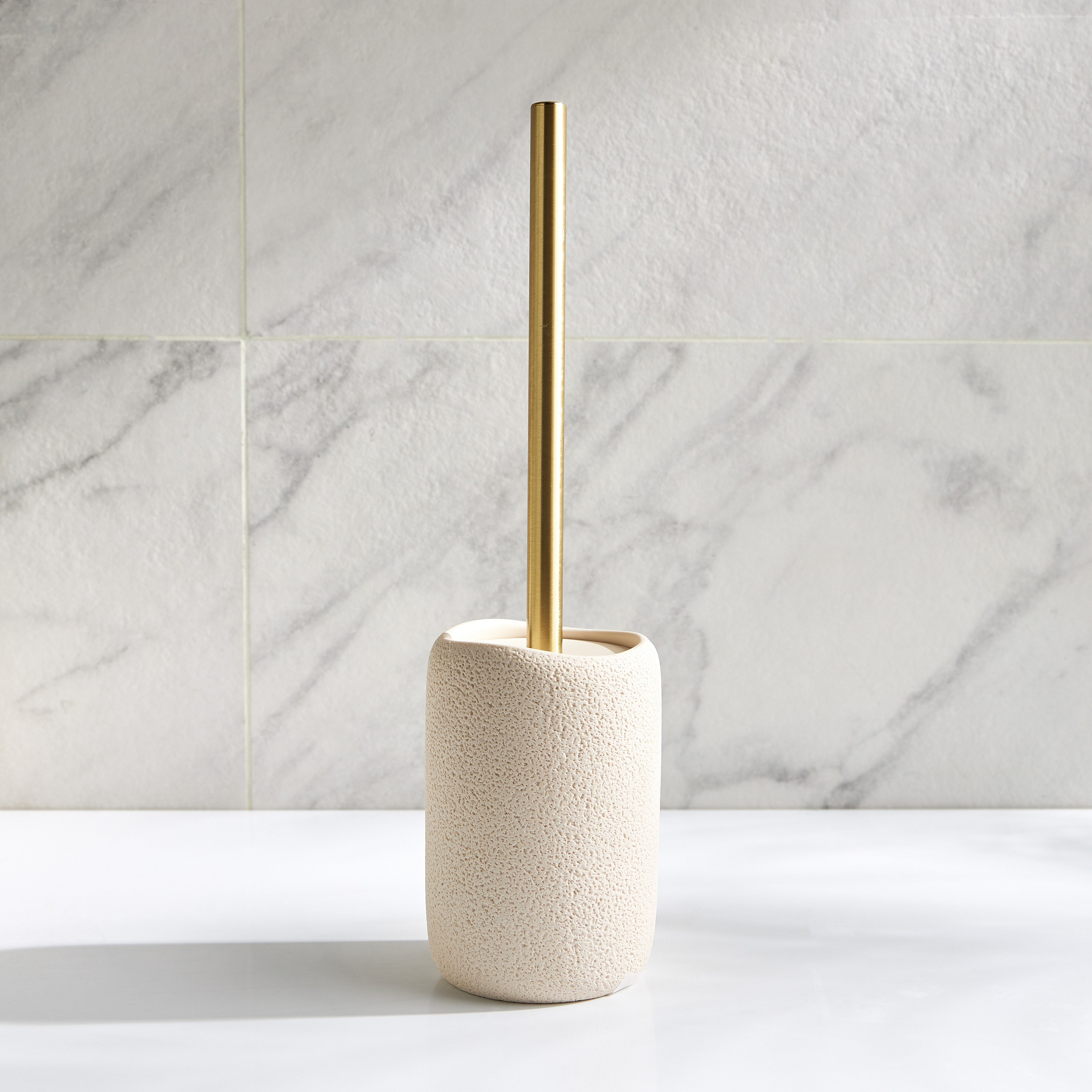 Pebble Toilet Brush Holder-household-bathandlaundry-bathaccessories-toiletbrushholders-image-1