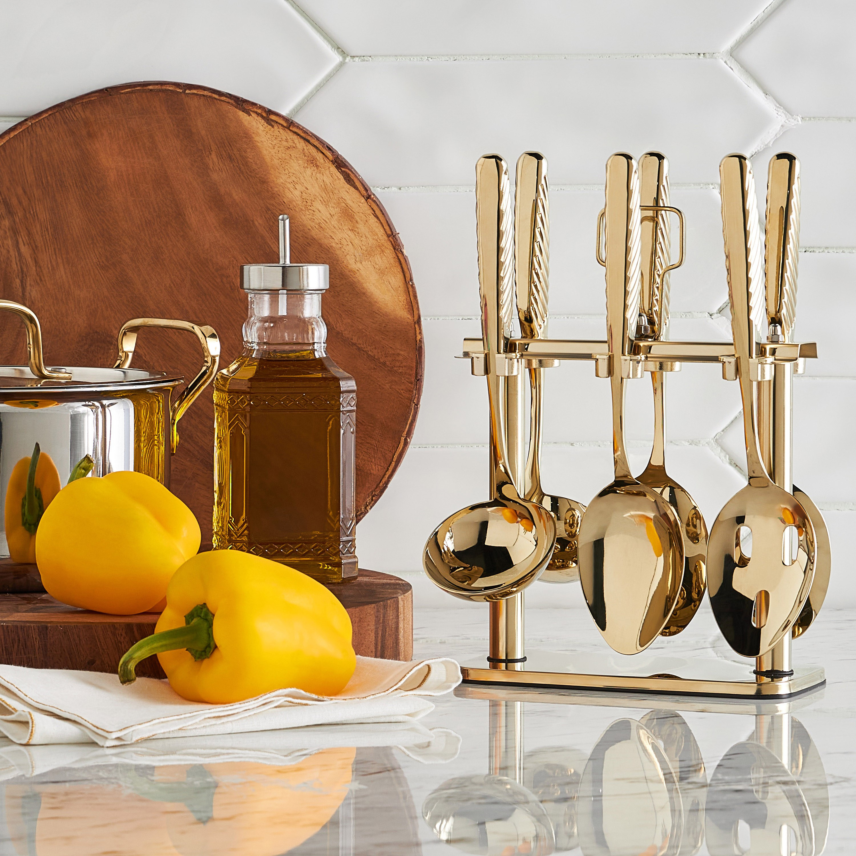 Flavius 7-Piece Serving Utensil Set-household-kitchen-kitchentoolsandutensils-foodservingtools-image-5