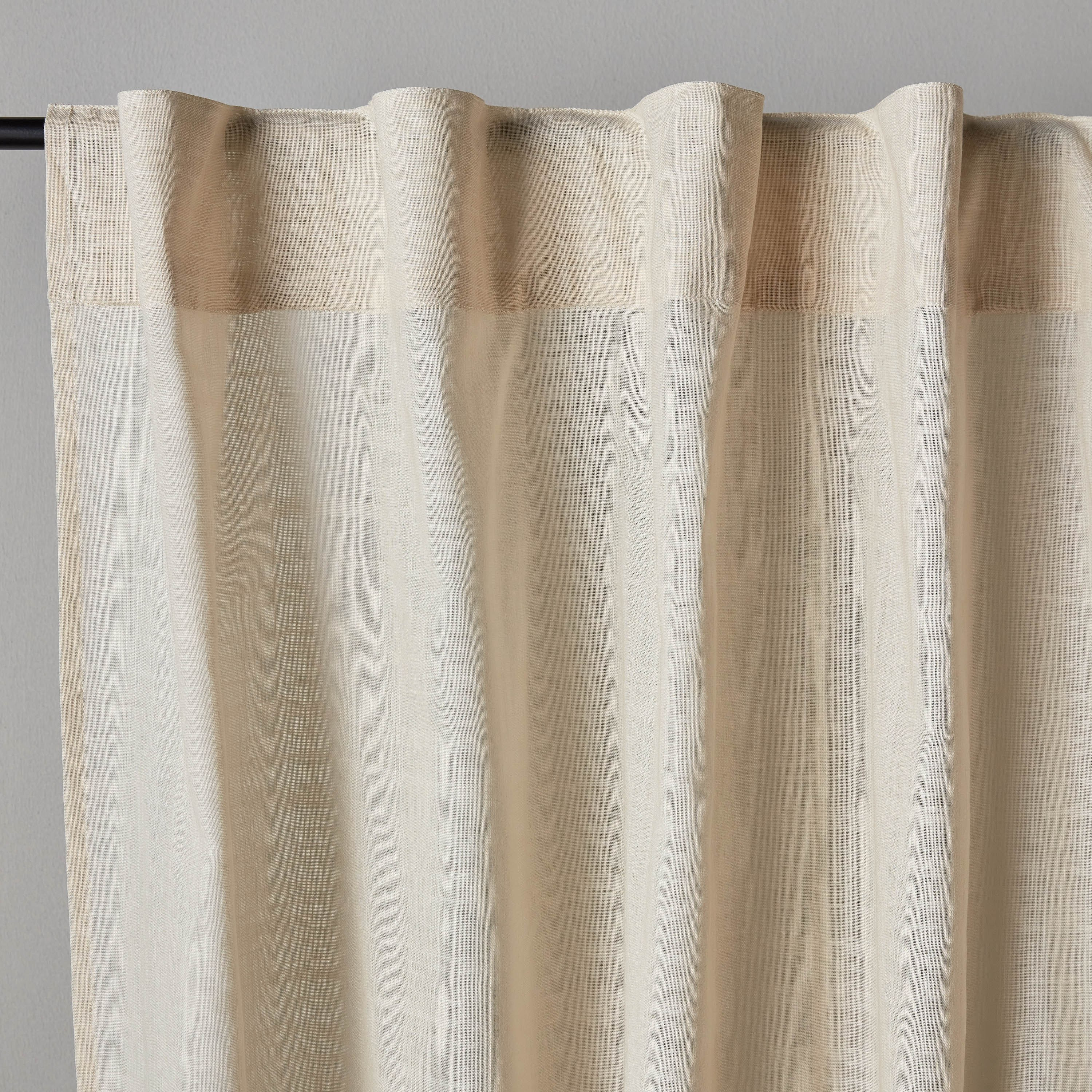 ستارة شفافة - بوبي - 140x240 سم-household-windows-curtains-image-2