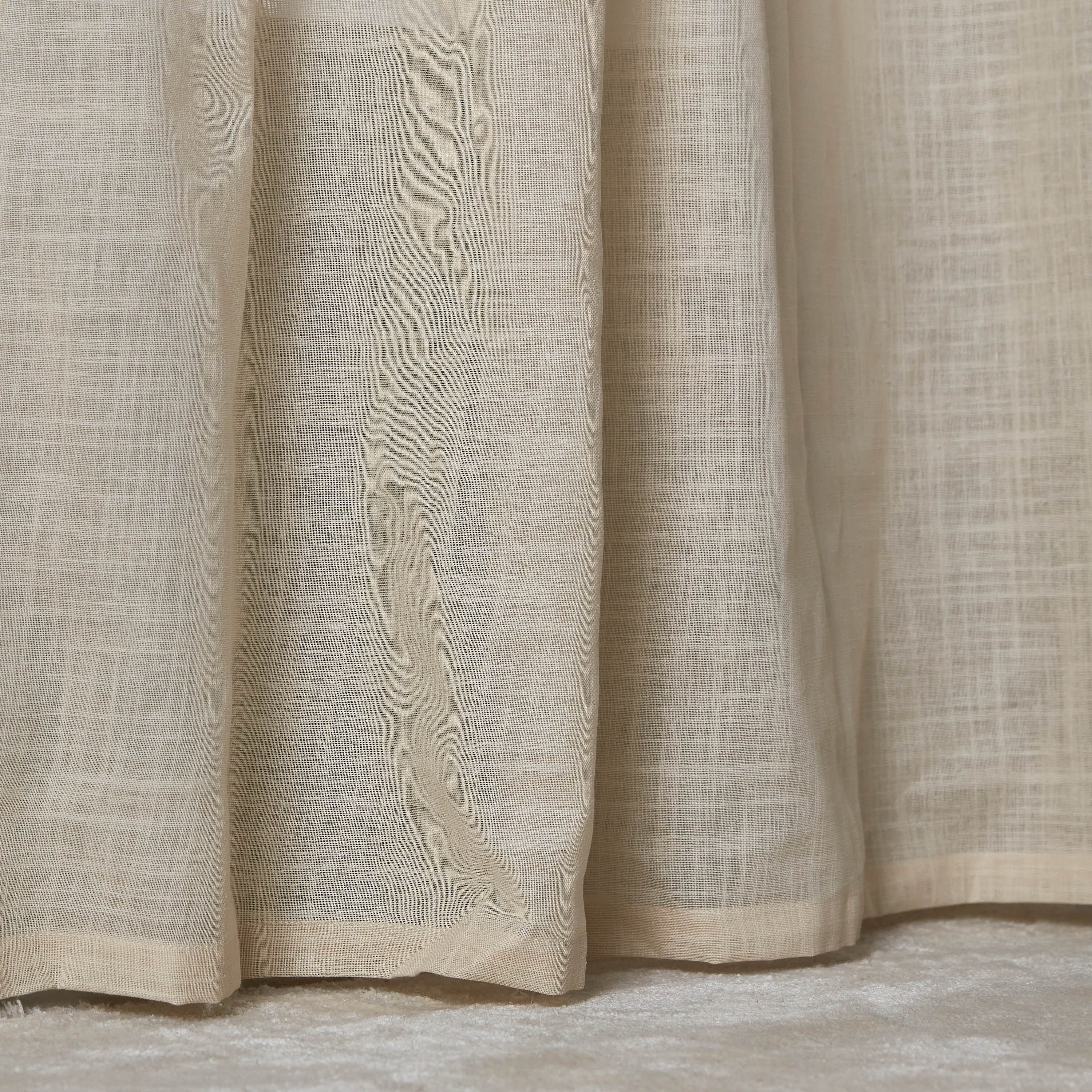 ستارة شفافة - بوبي - 140x240 سم-household-windows-curtains-image-3