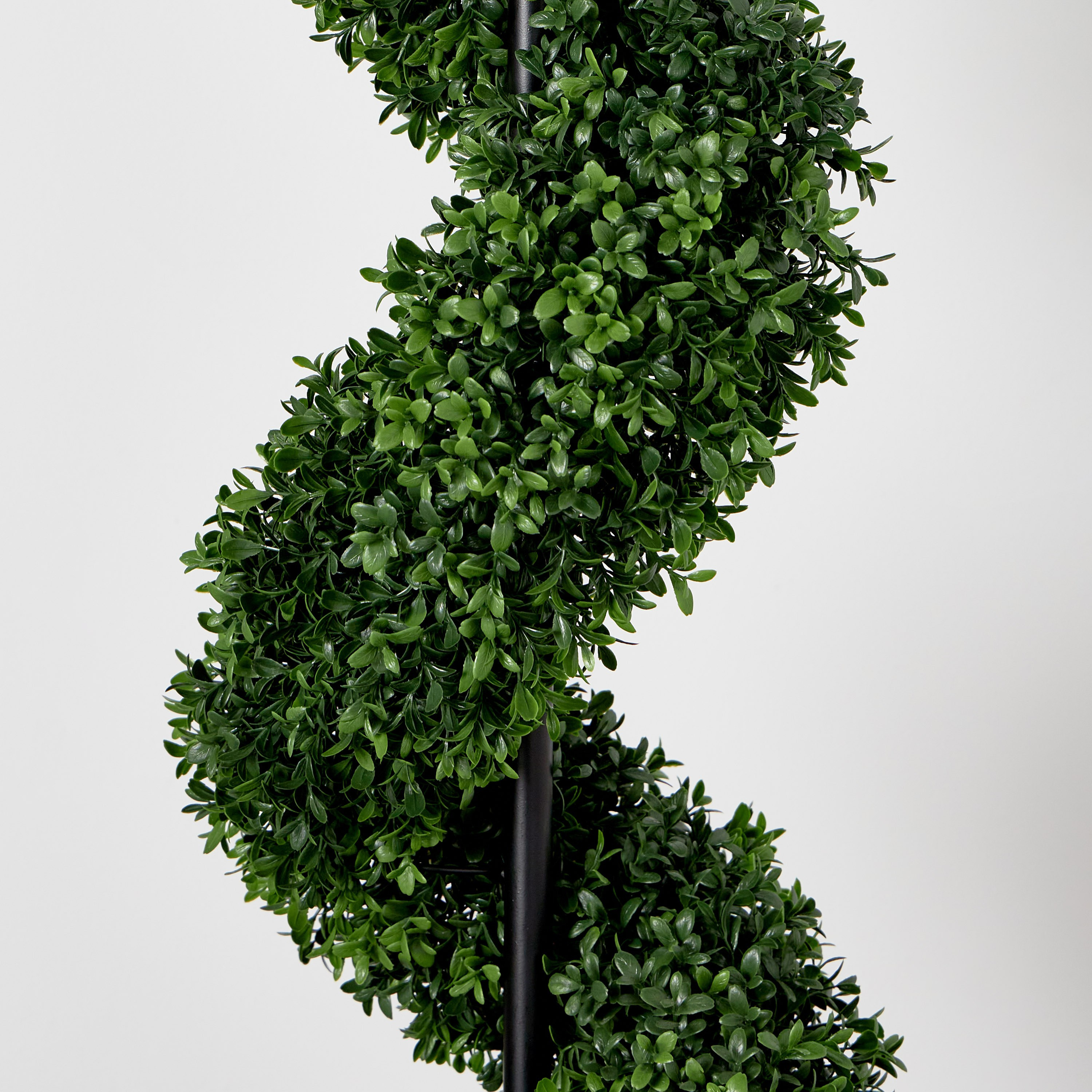 Topiary Swirl Boxwood Plant in Pot - 126 cm-household-gardenandoutdoor-artificialplants-pottedplants-image-3