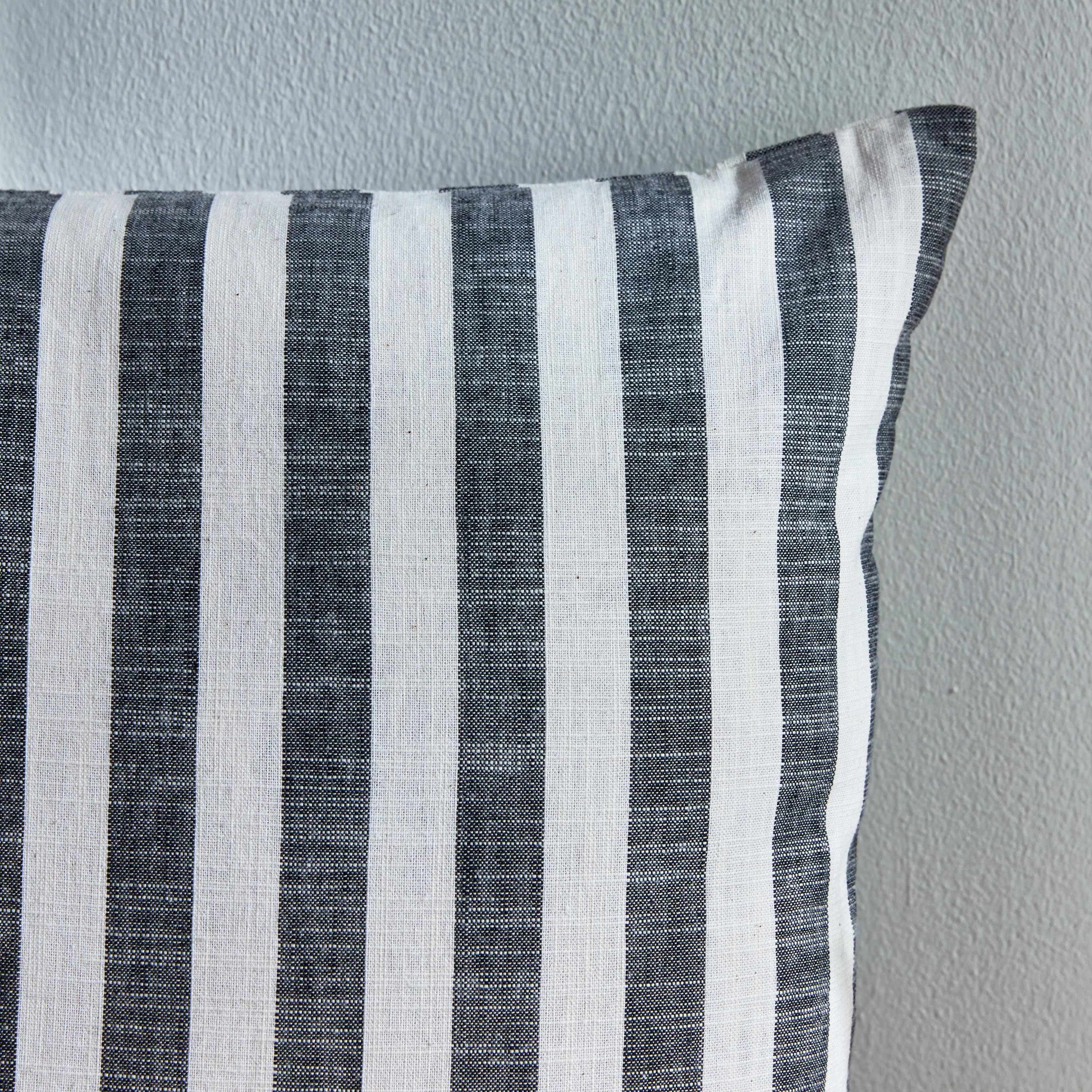 Selen Striped Printed Cushion Cover - 50x50 cm-household-cushionsandthrows-cushioncovers-image-2