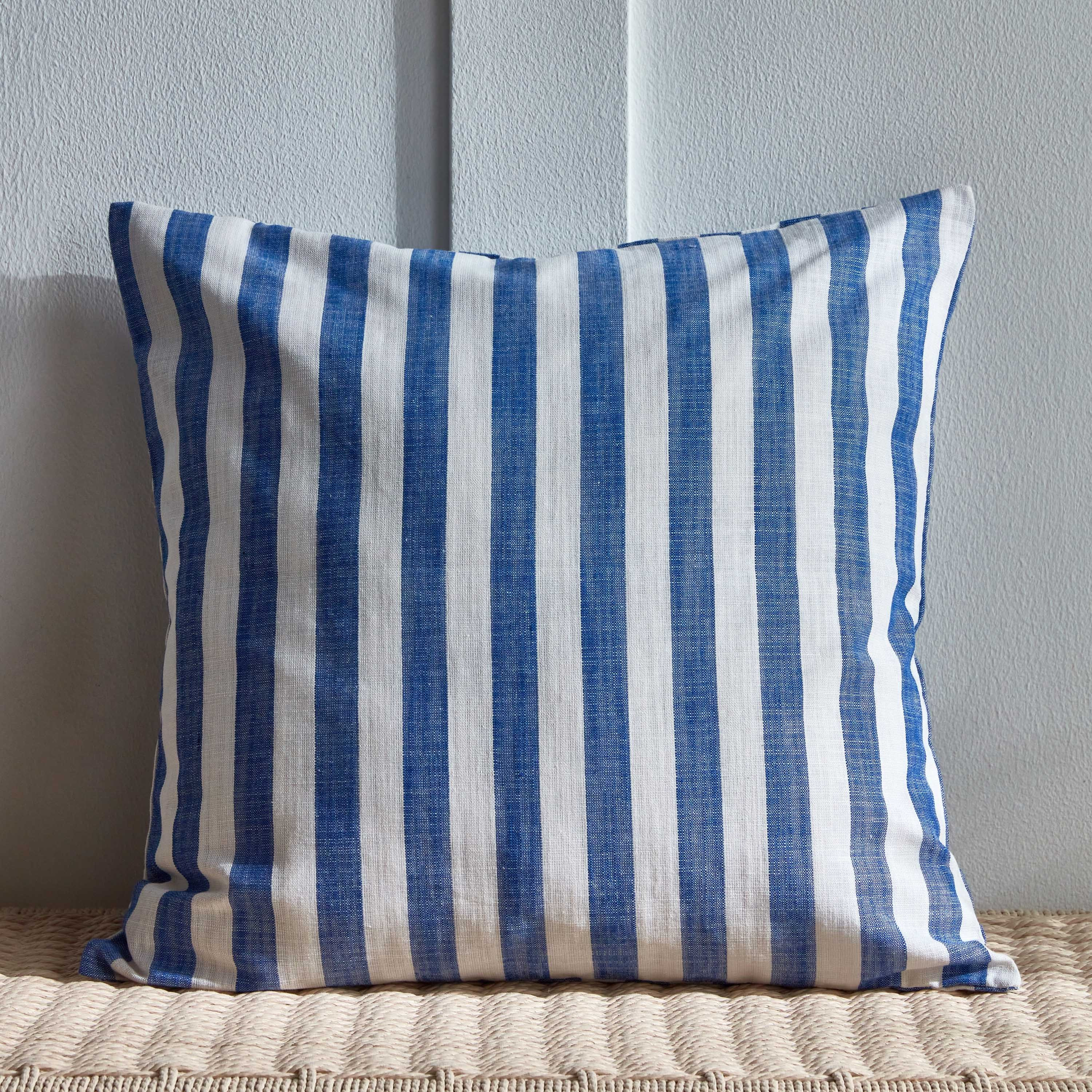Selen Striped Printed Cushion Cover - 50x50 cm-household-cushionsandthrows-cushioncovers-image-13