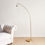 Mix and Match Metal Pole Arc Floor Lamp Base - 185 cm-household-lighting-floorlamps-image-1