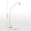 Mix and Match Metal Pole Arc Floor Lamp Base - 185 cm-household-lighting-floorlamps-image-5