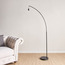 Mix and Match Metal Pole Arc Floor Lamp Base - 185 cm-household-lighting-floorlamps-image-6