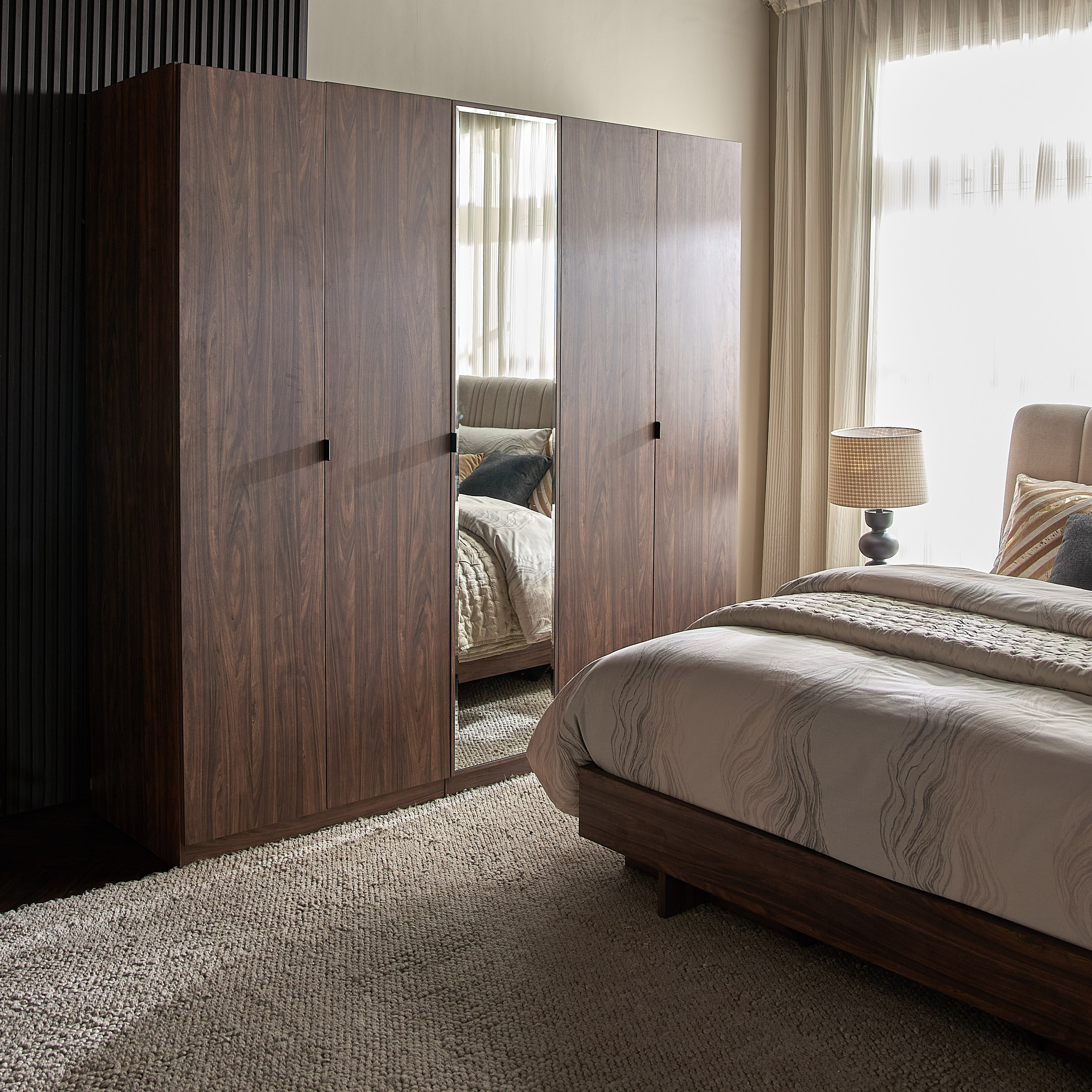 Tribeca 5-Door Wardrobe with Drawers-furniture-bedroom-wardrobes-image-10