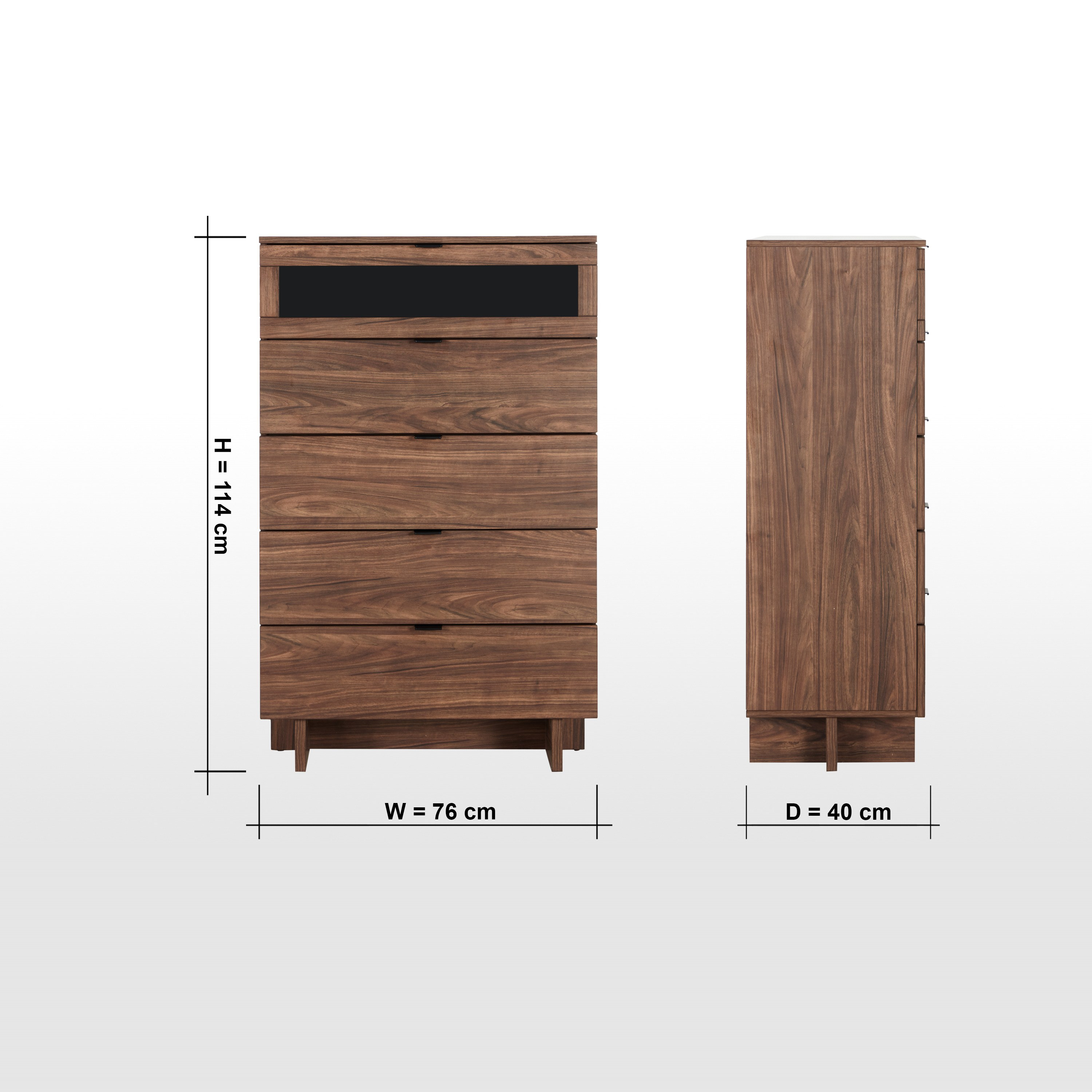 Shop Tribeca Chest of 5-Drawers | Homecentre Oman