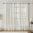 Ponta 2-Piece Sheer Curtain Set - 135x240 cm-household-windows-curtains-image-1