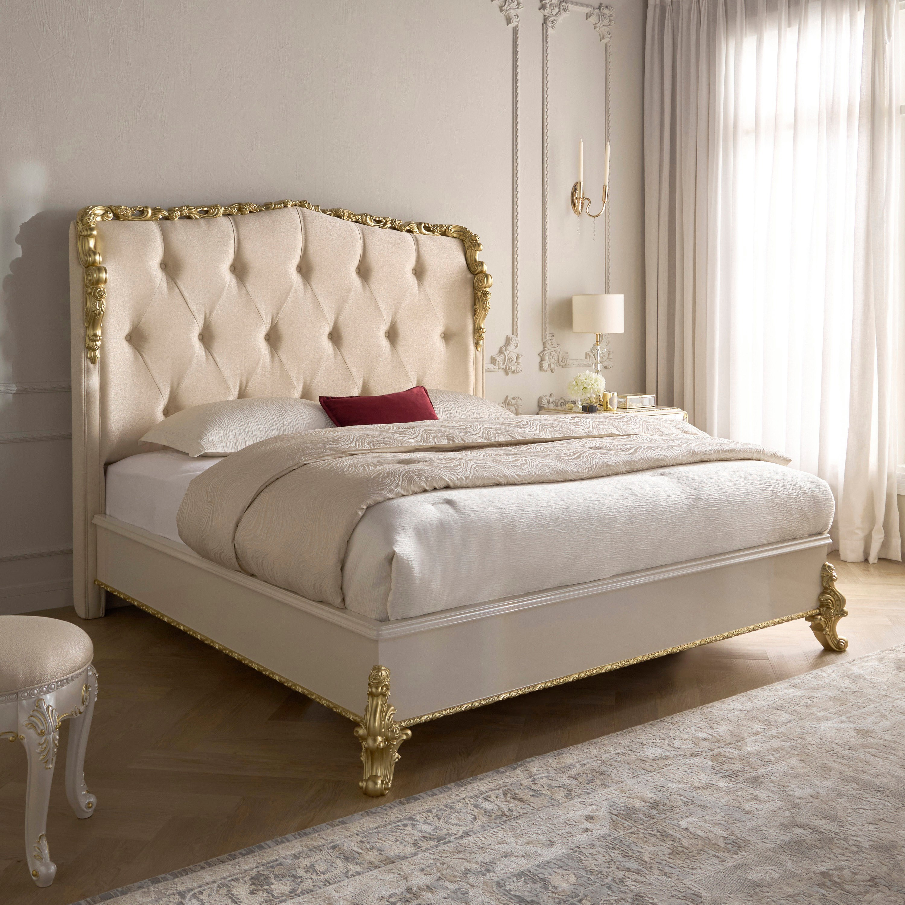 Shop Aaliyah 6-Piece King Bedroom Set - 180x200 cm | Home