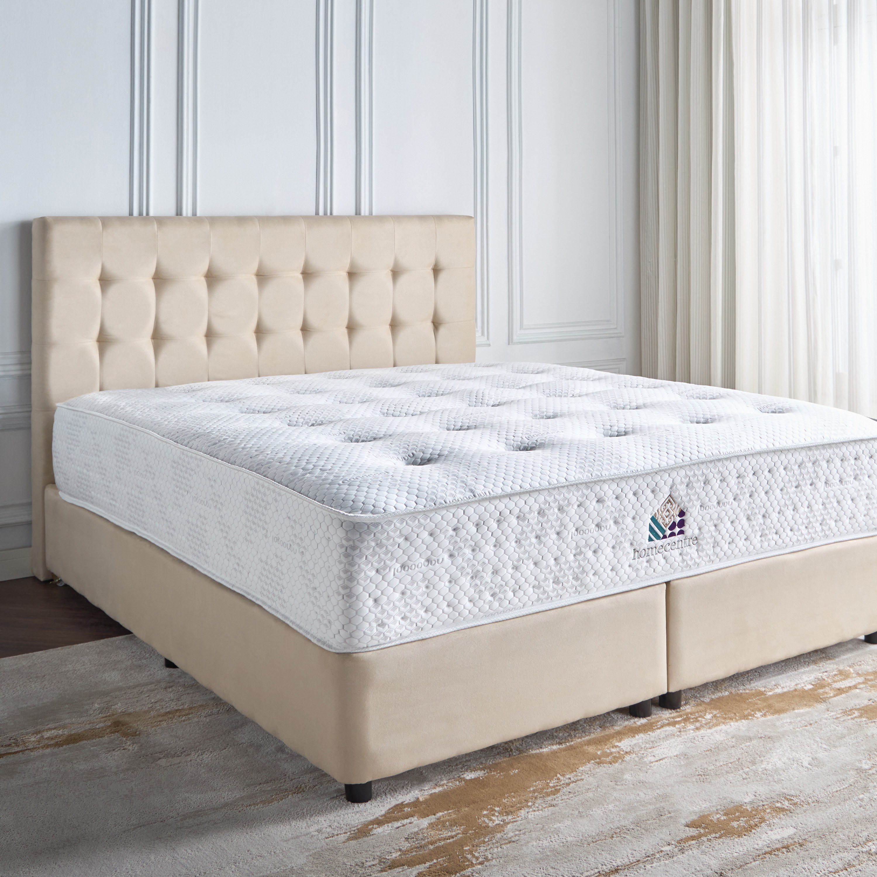 مرتبة جل فيسكو كينج ميموري فوم فحمية - بليس - 180x200 سم-furniture-mattresses-kingmattresses-image-4