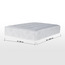 مرتبة فردية جل فيسكو ميموري فوم فحم - بليس - 90x200 سم-furniture-mattresses-singlemattresses-image-2